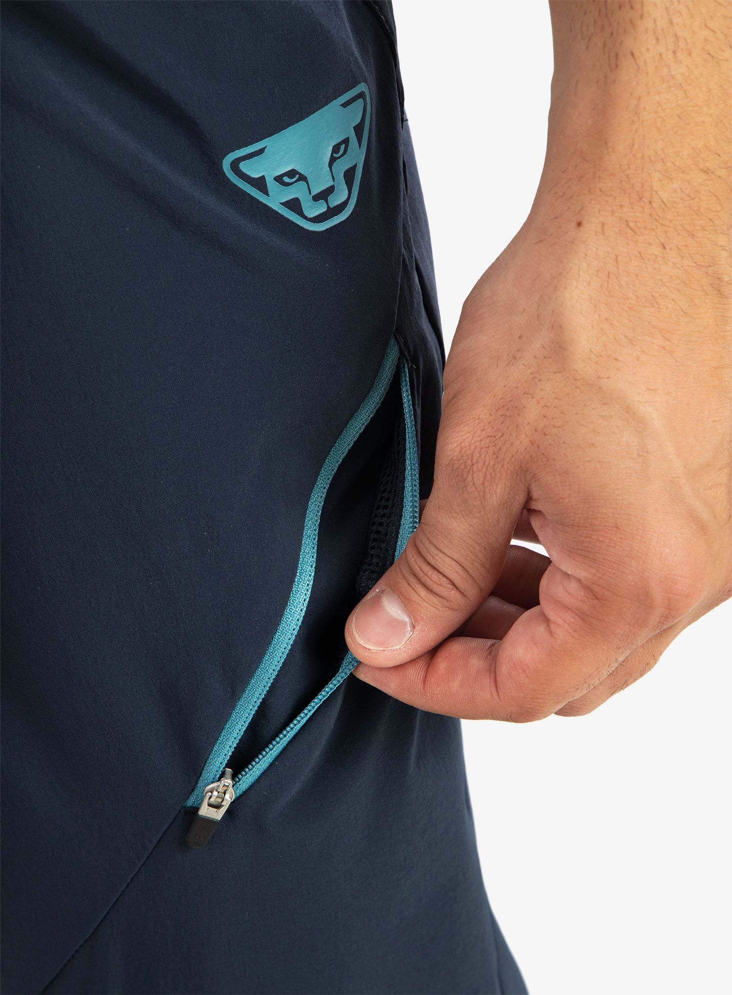 Softshell hlače Dynafit Transalper Hybrid Pants  - blueberry/storm blue