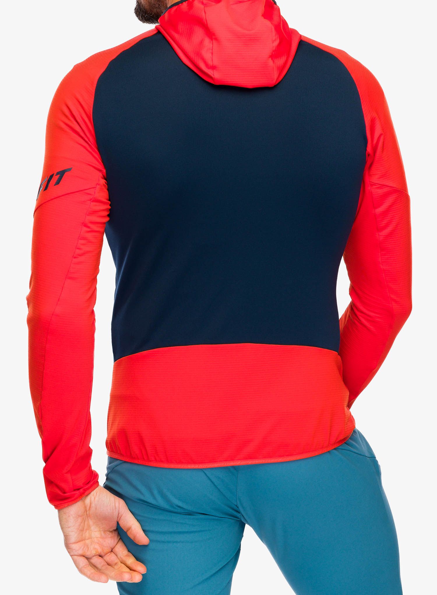 Jopica na zadrgo Dynafit Transalper Light PTC Hoody - dawn