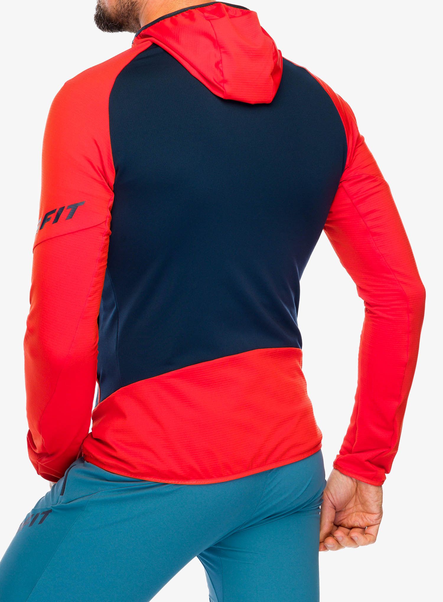 Jopica na zadrgo Dynafit Transalper Light PTC Hoody - dawn