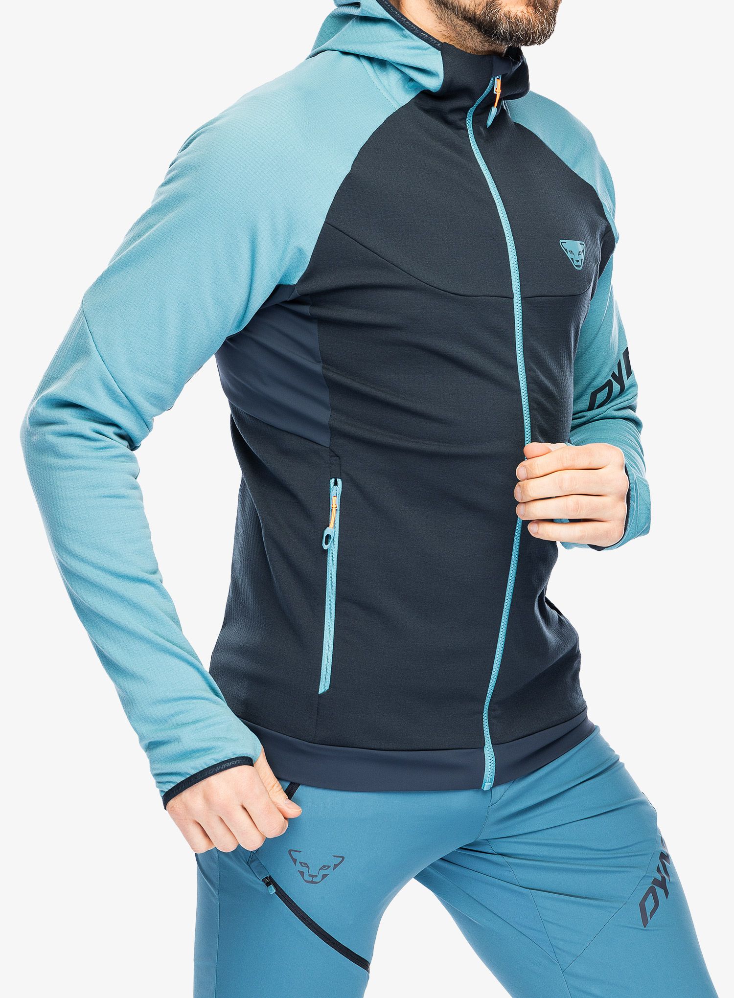 Flis Dynafit Transalper Ptc Hooded JKT  - storm blue