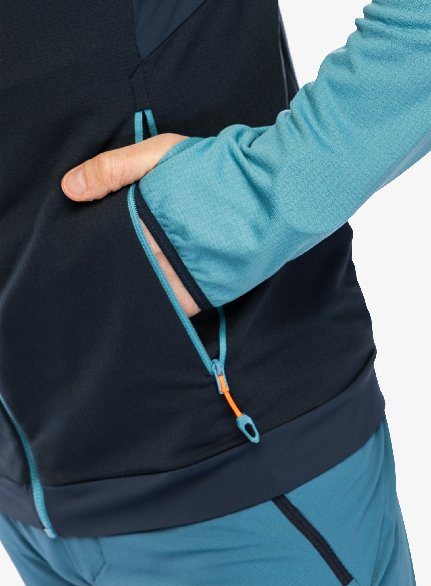 Flis Dynafit Transalper Ptc Hooded JKT  - storm blue