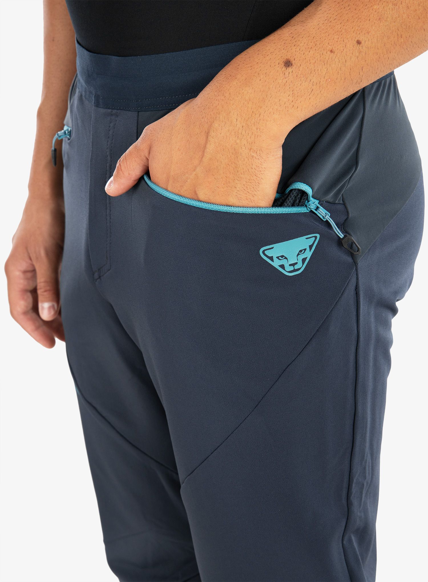 Softshell hlače Dynafit Transalper Warm Pant - blueberry/storm blue