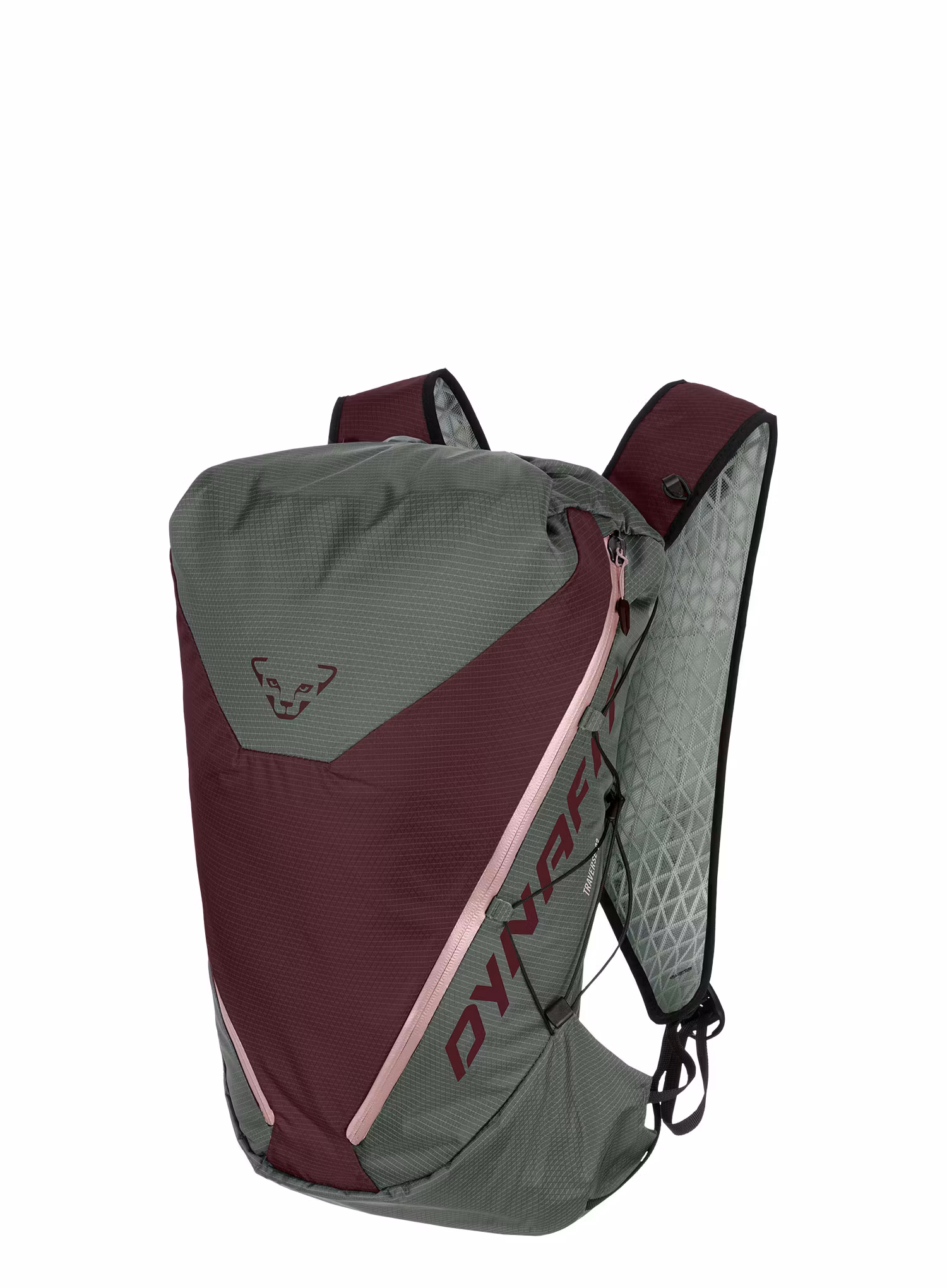 Nahrbtnik za tek Dynafit Traverse 22 Backpack - sage/burgundy