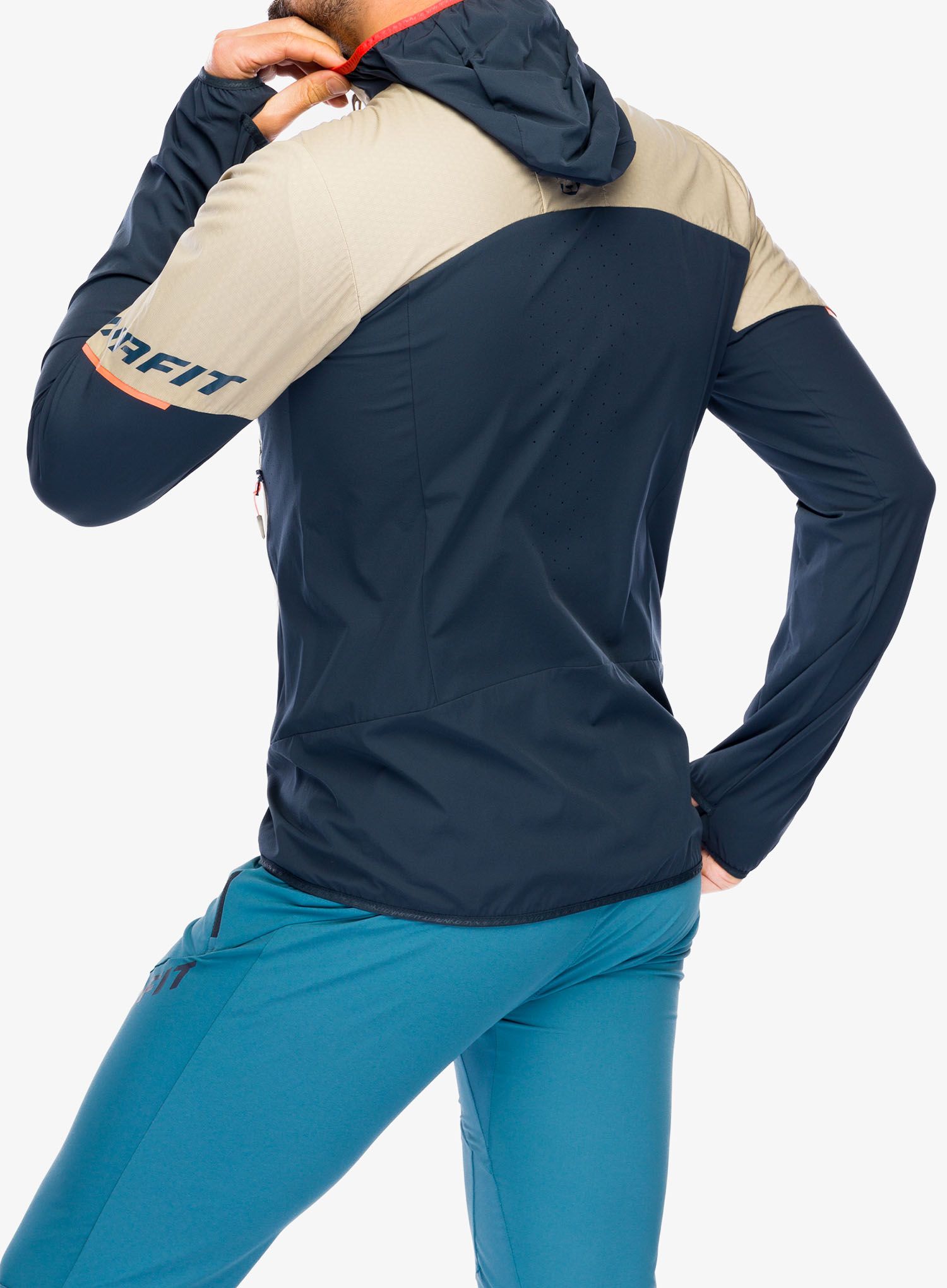 Flis Dynafit Traverse Alpha Hooded JKT - rock khaki