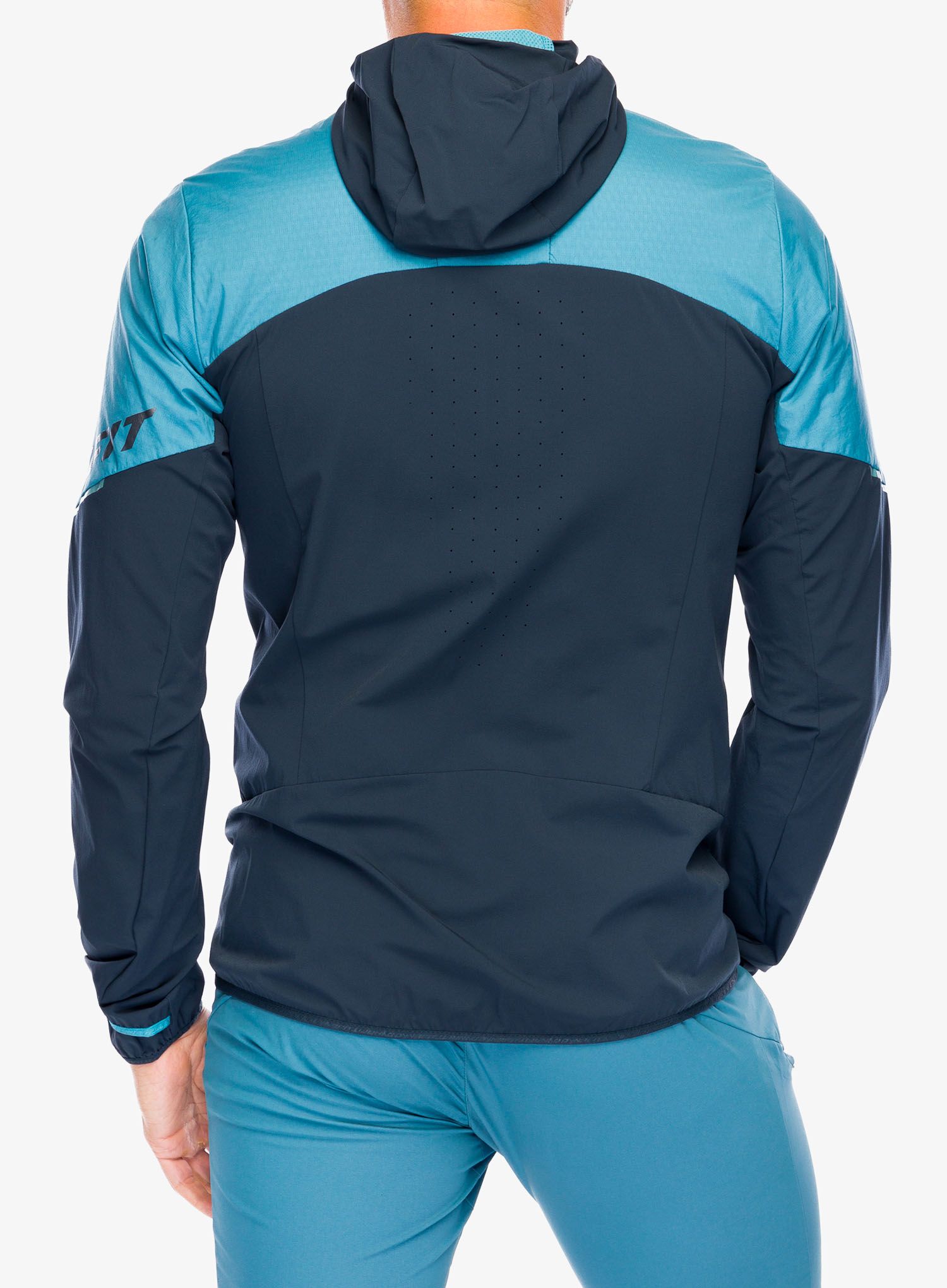 Flis Dynafit Traverse Alpha Hooded JKT - storm blue