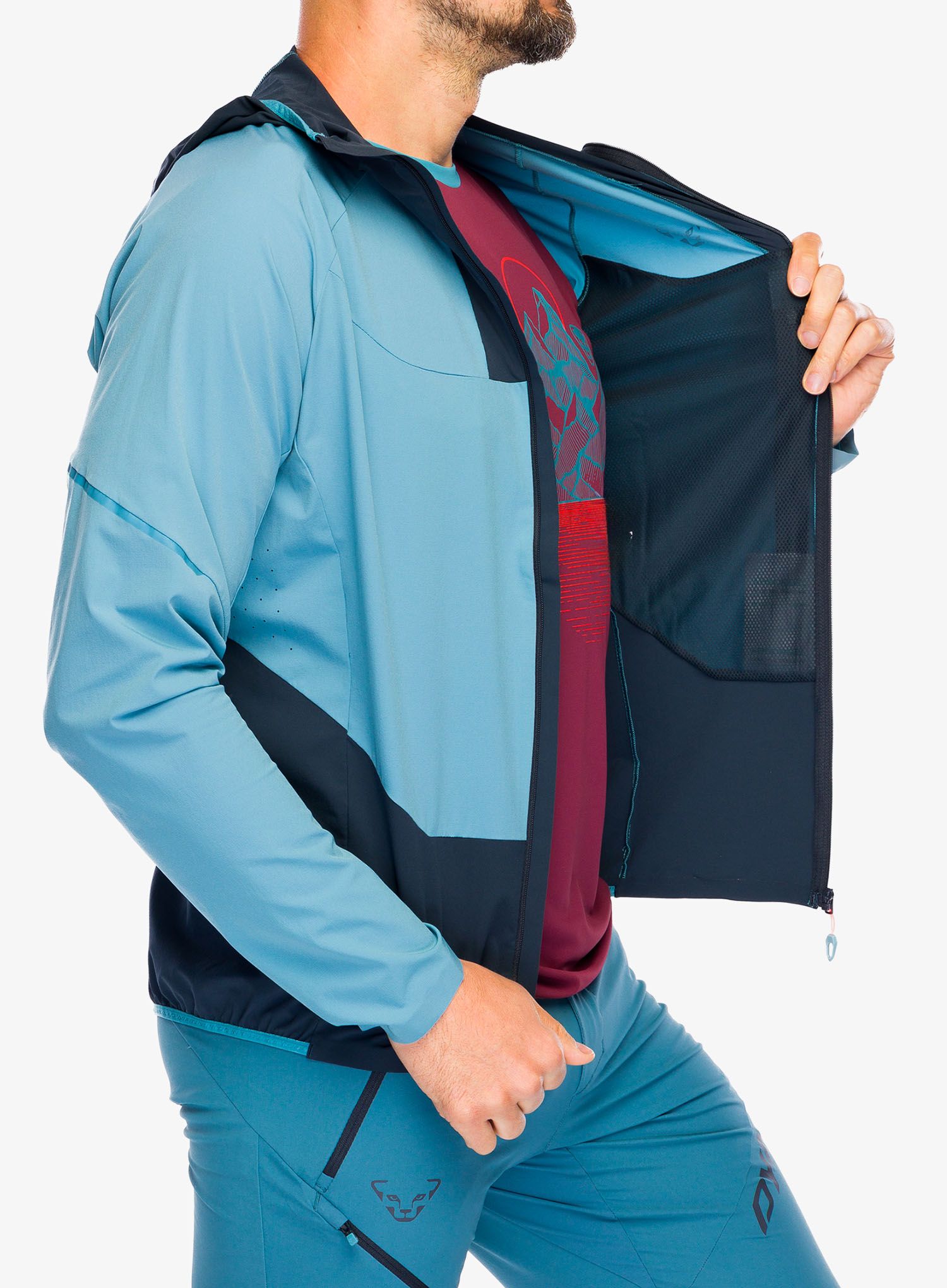 Softshell jakna Dynafit Traverse DST Jacket - storm blue