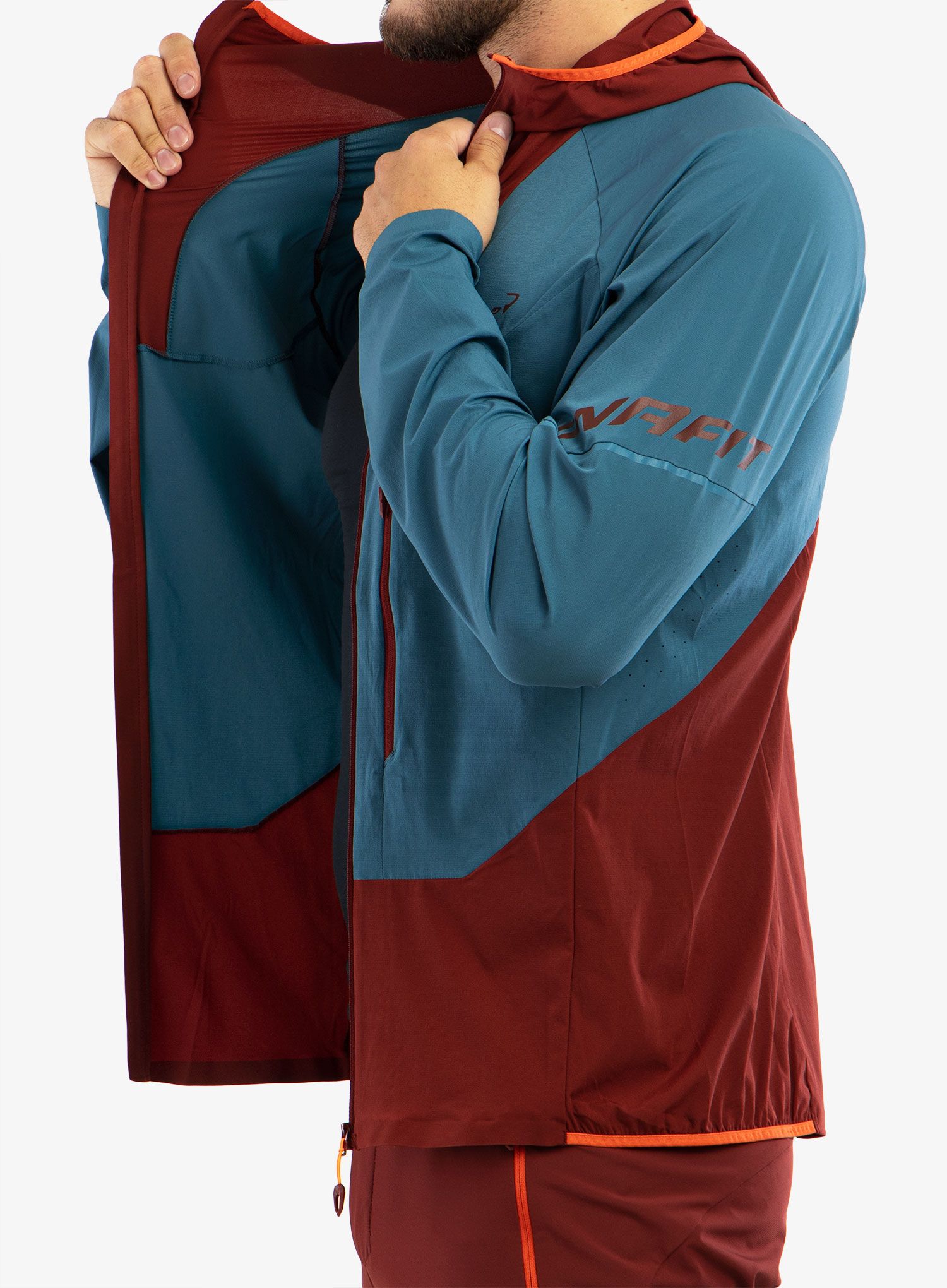 Moška jakna Dynafit Traverse DST Jacket  - mallard blue