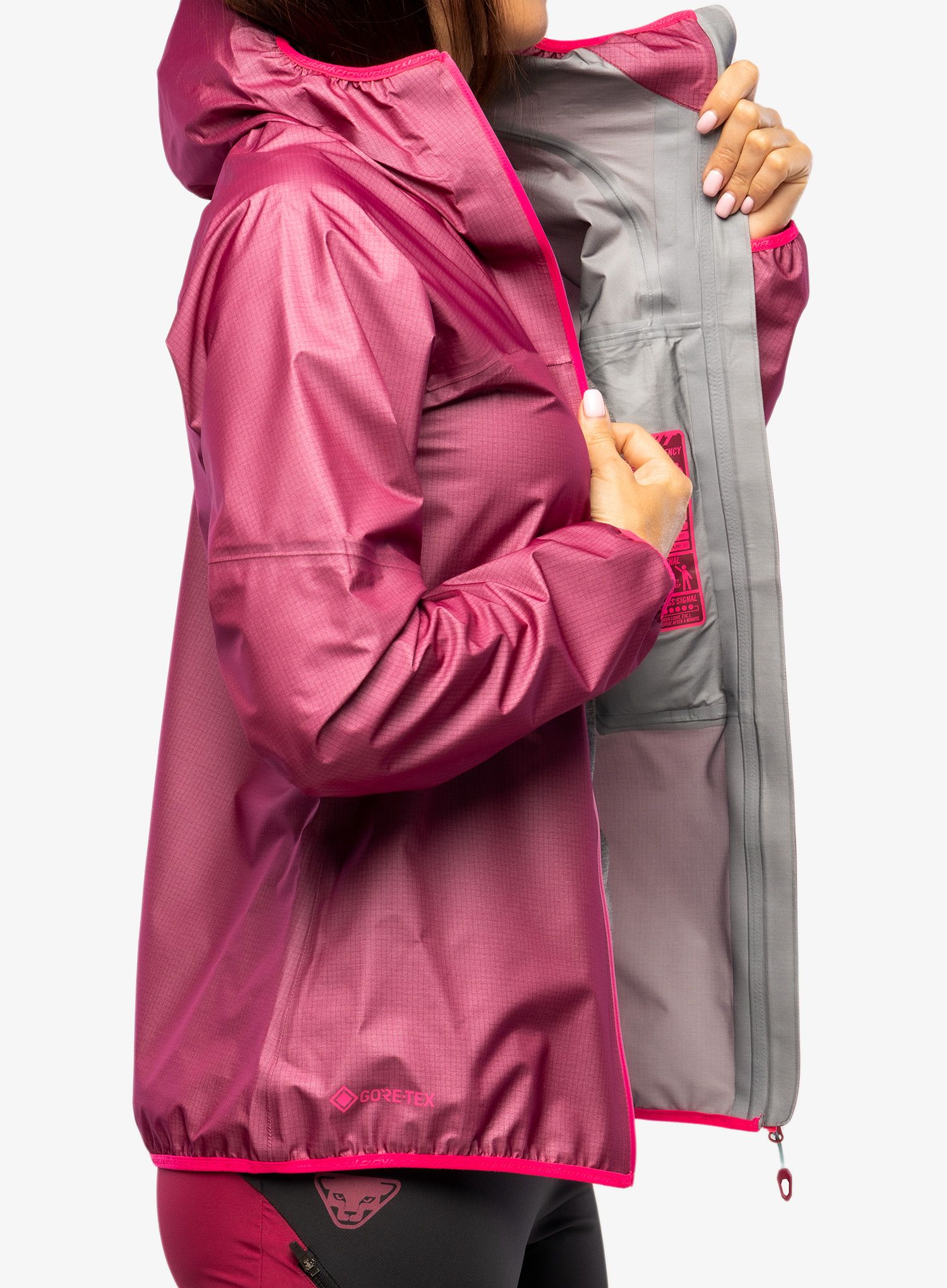 Ženska hardshell jakna Dynafit Traverse GTX Jacket  - beet red