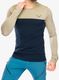 Majica z dolgimi rokavi Dynafit Traverse S-Tech Longsleeve - blueberry/rock khaki