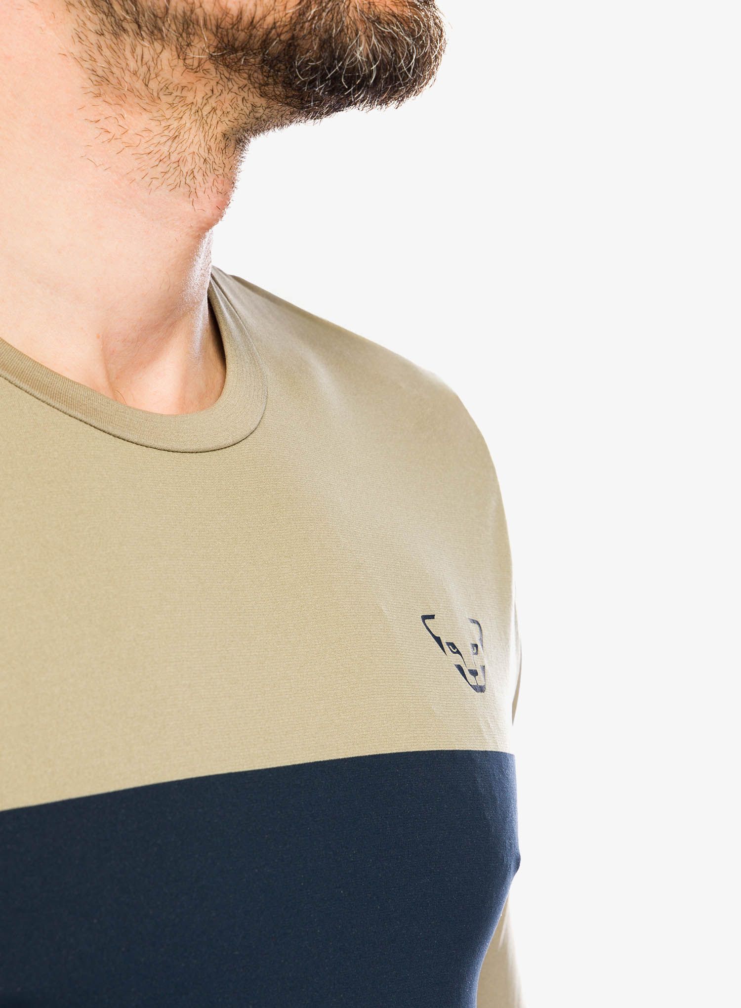 Majica z dolgimi rokavi Dynafit Traverse S-Tech Longsleeve - blueberry/rock khaki