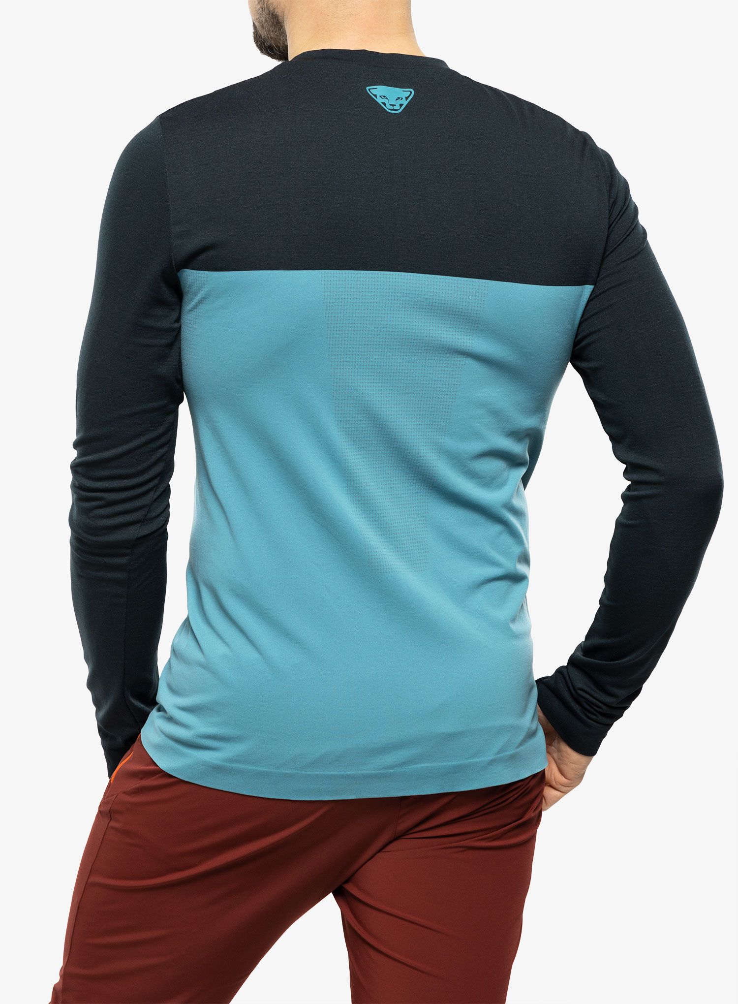 Longsleeve Dynafit Traverse S-Tech Longsleeve  - storm blue
