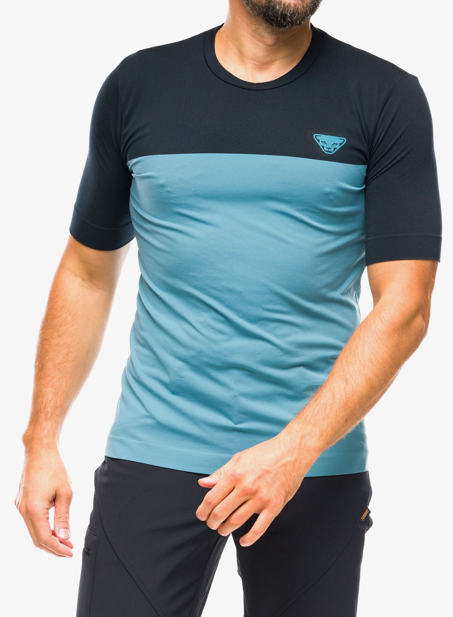 Moška majica Dynafit Traverse S-Tech S/S Tee - storm blue/blueberry