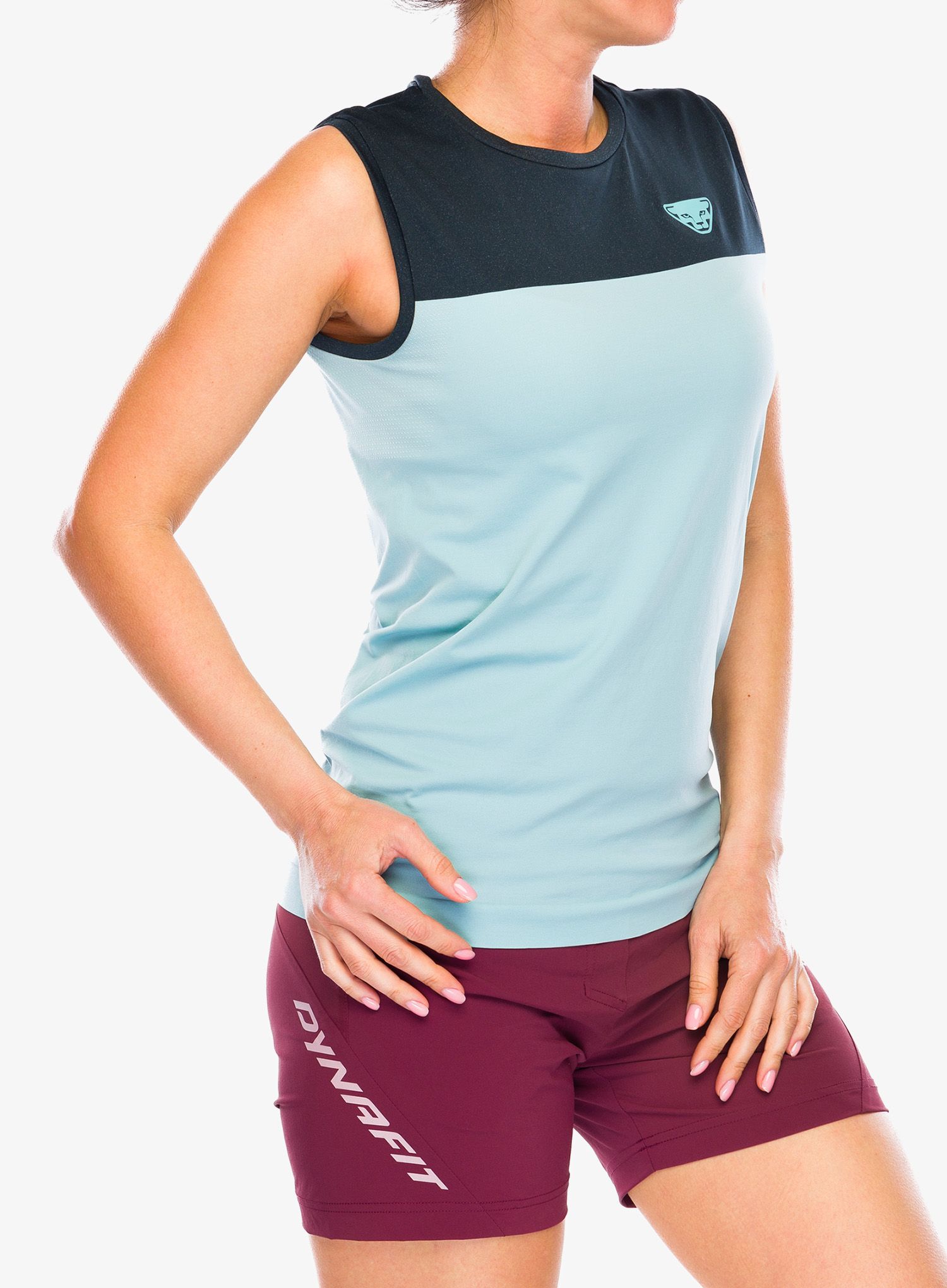Ženska majica Dynafit Traverse S-Tech Tank  - marine blue blueberry