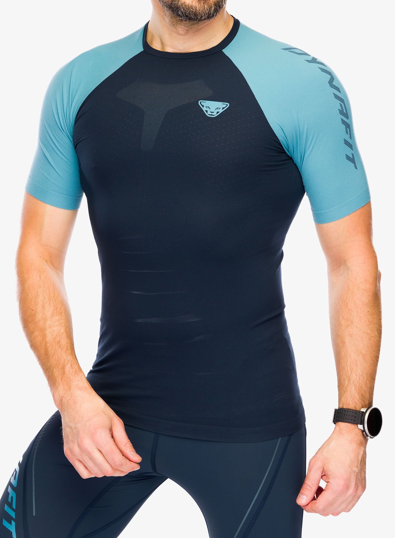 Športna majica Dynafit Ultra 3 S-Tech S/S Tee  - blueberry/storm blue