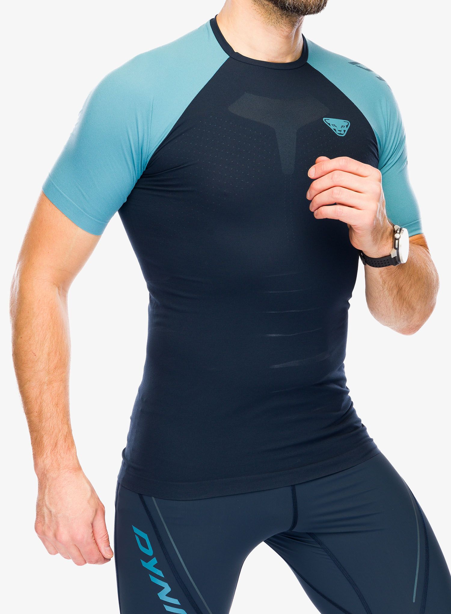 Športna majica Dynafit Ultra 3 S-Tech S/S Tee  - blueberry/storm blue