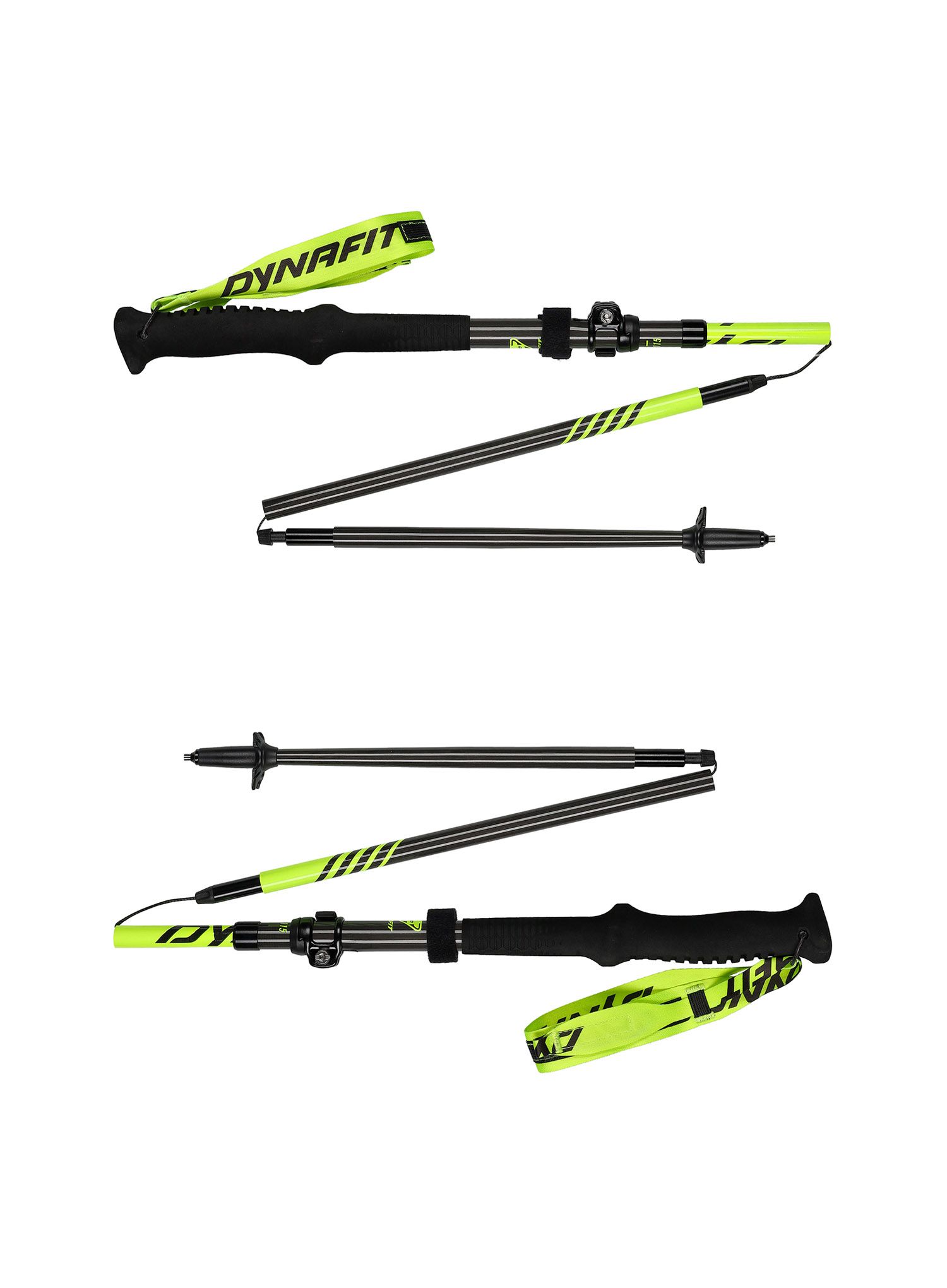 Palice za tek Dynafit Ultra Pro Pole - fluo yellow