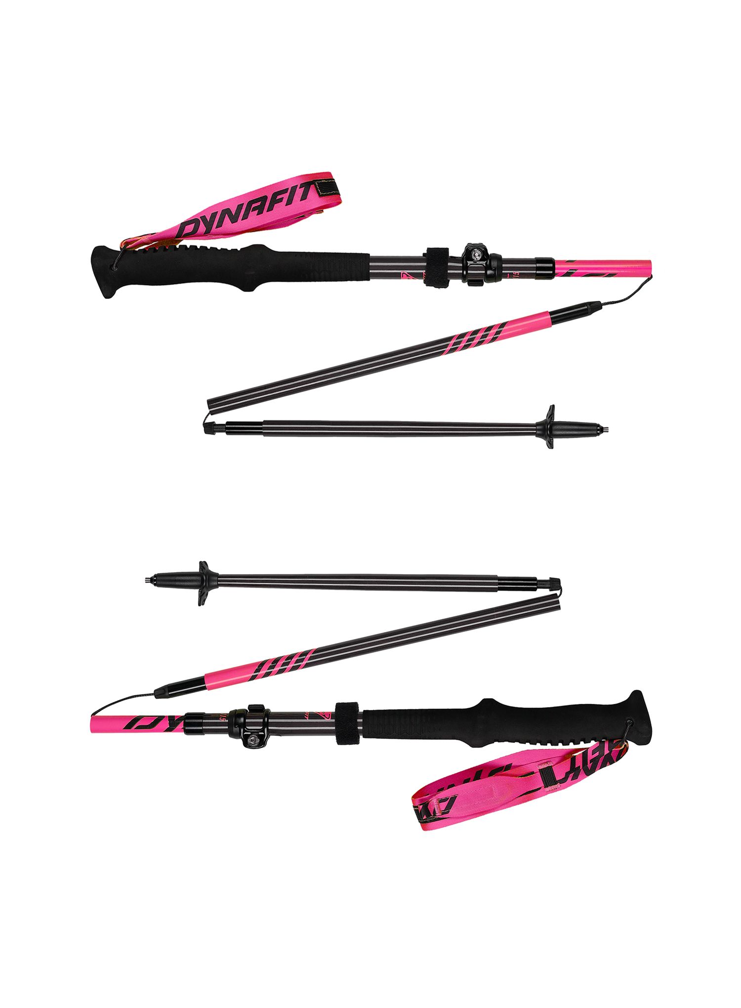 Palice za tek Dynafit Ultra Pro Pole - pink glo