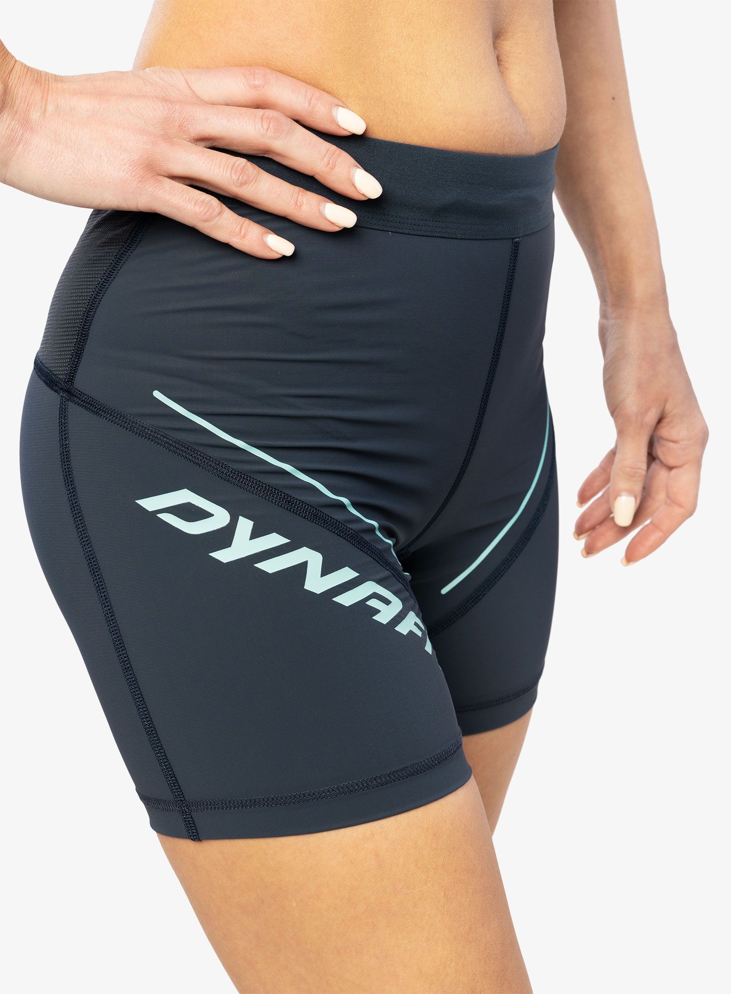 Ženske tekaške kratke hlače Dynafit Vert 2 Short Tights  - blueberry/marine blue