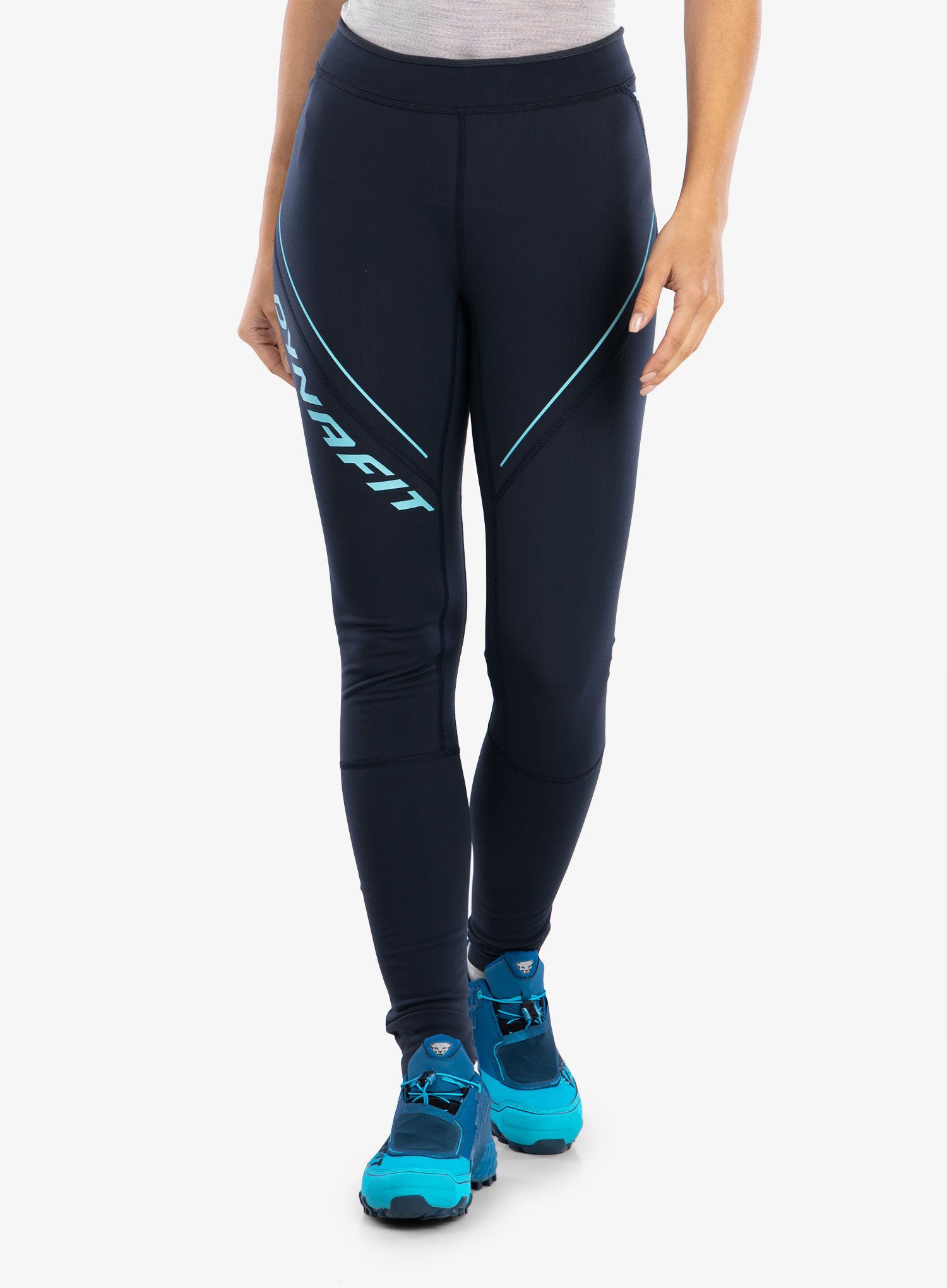 Tekaške gamaše Dynafit Winter Runnig Tights - blueberry/marine blue