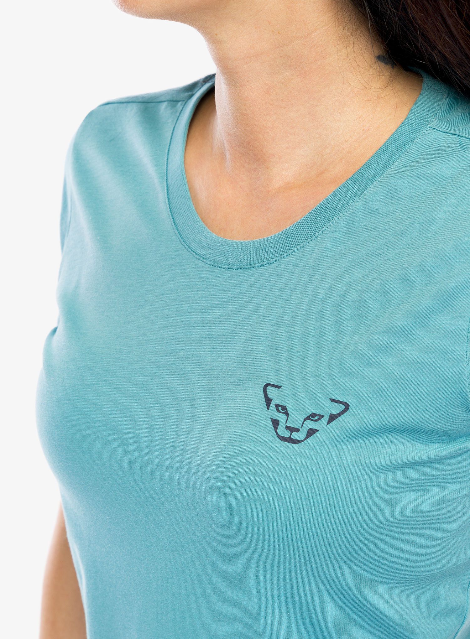 Ženska majica s potiskom Dynafit X T.Menapace T-Shirt - brittany blue/mountain goddes