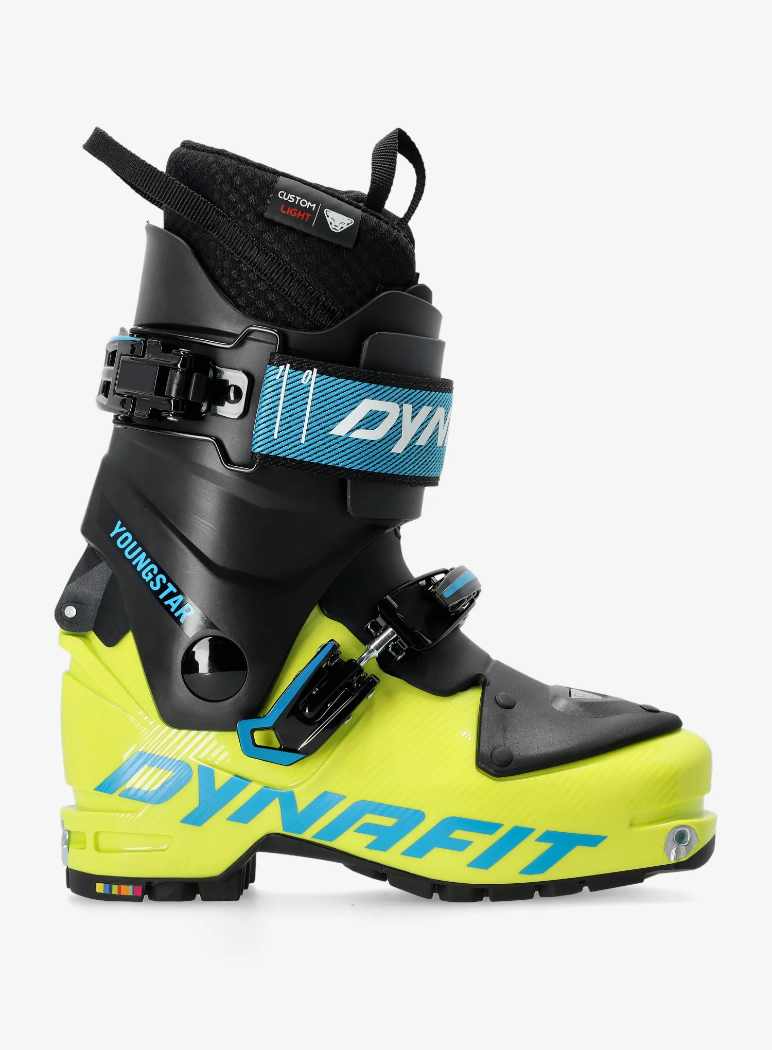 Čevlji za turno smučanje Dynafit Youngstar Boot - lime punch/black