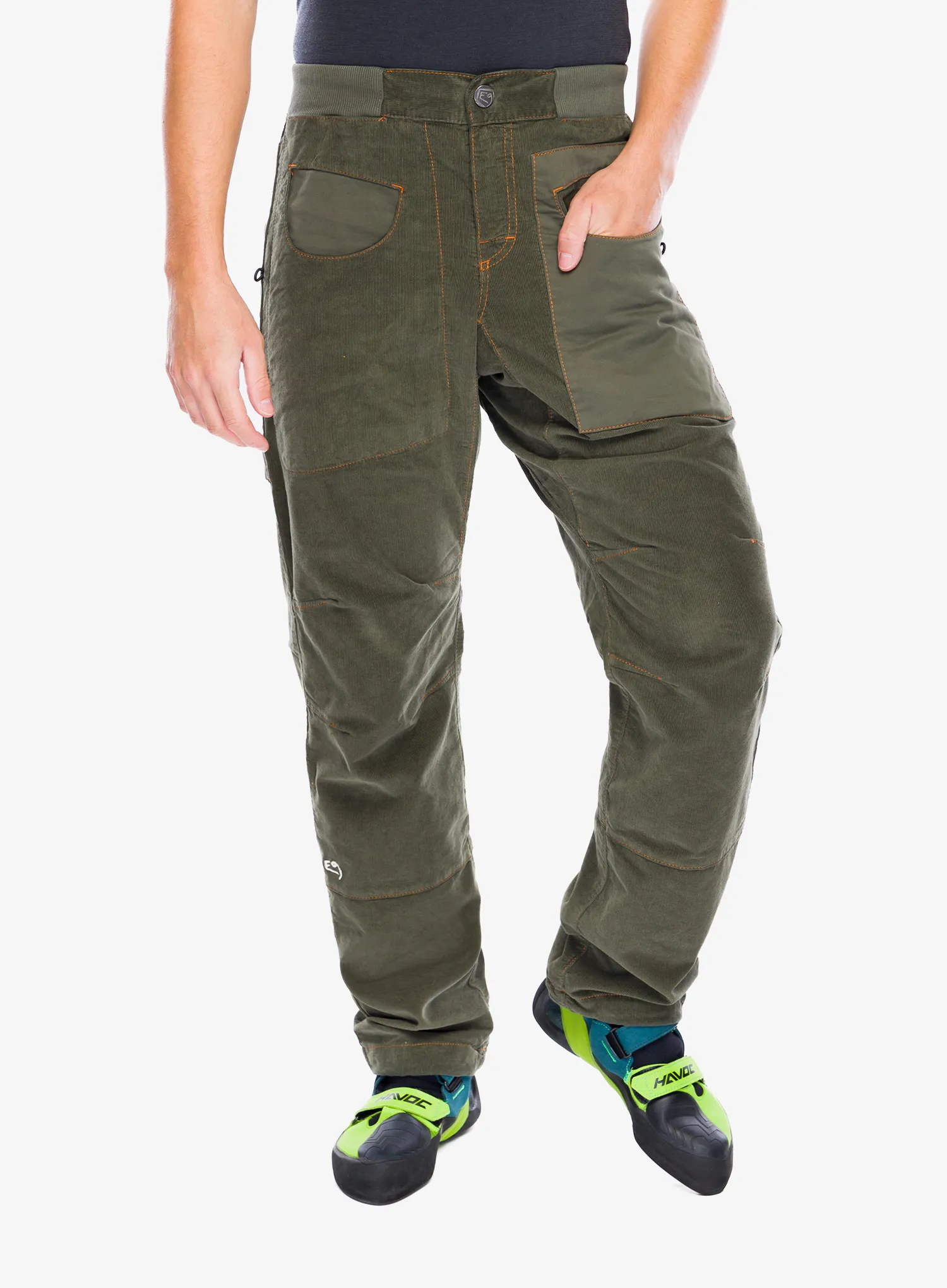 Plezalne hlače E9 Blat1 VS - junglegreen
