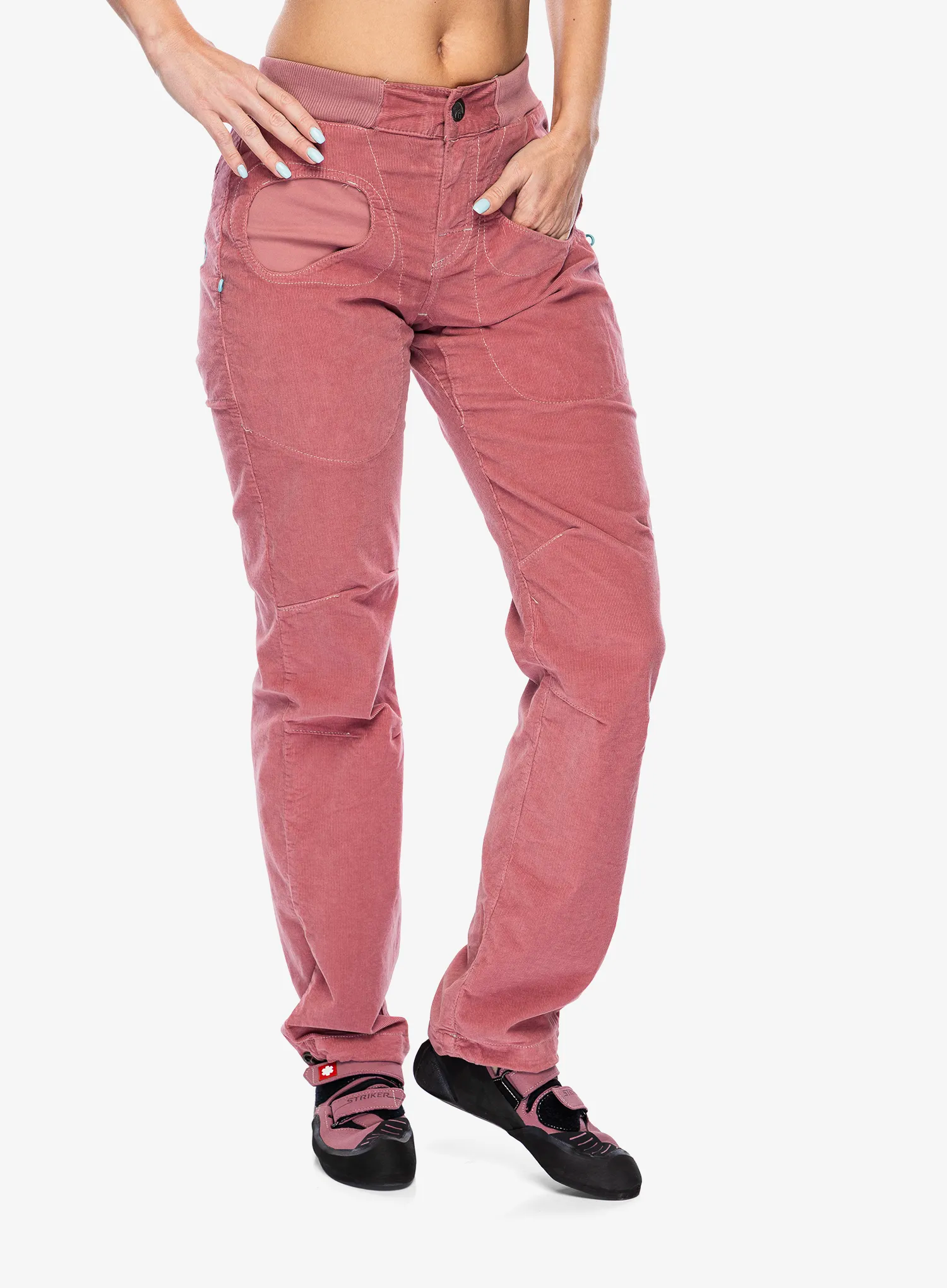 Ženske plezalne hlače E9 Onda VS - pink