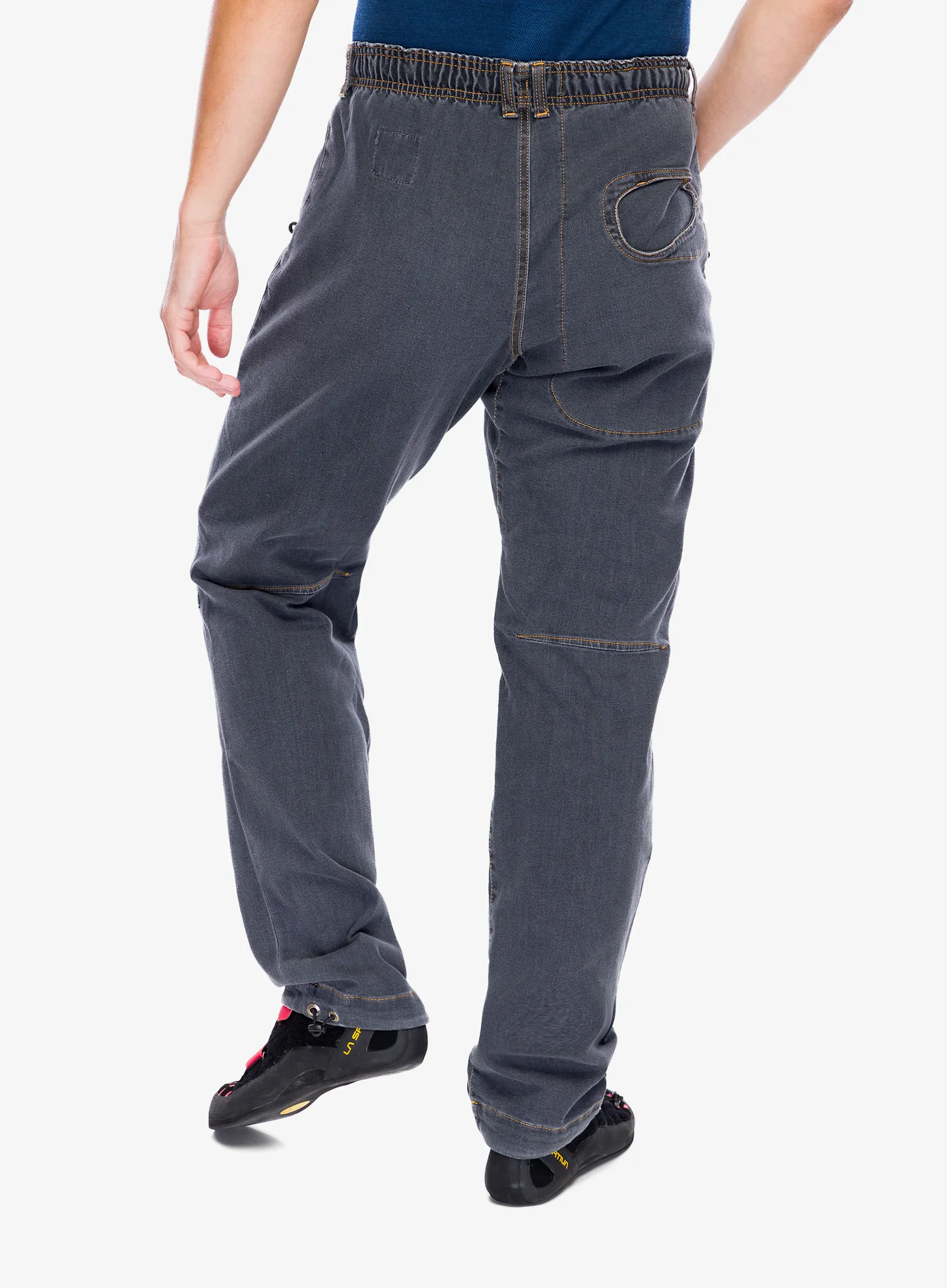 Plezalne hlače E9 Rondo Denim 2.3 - grey