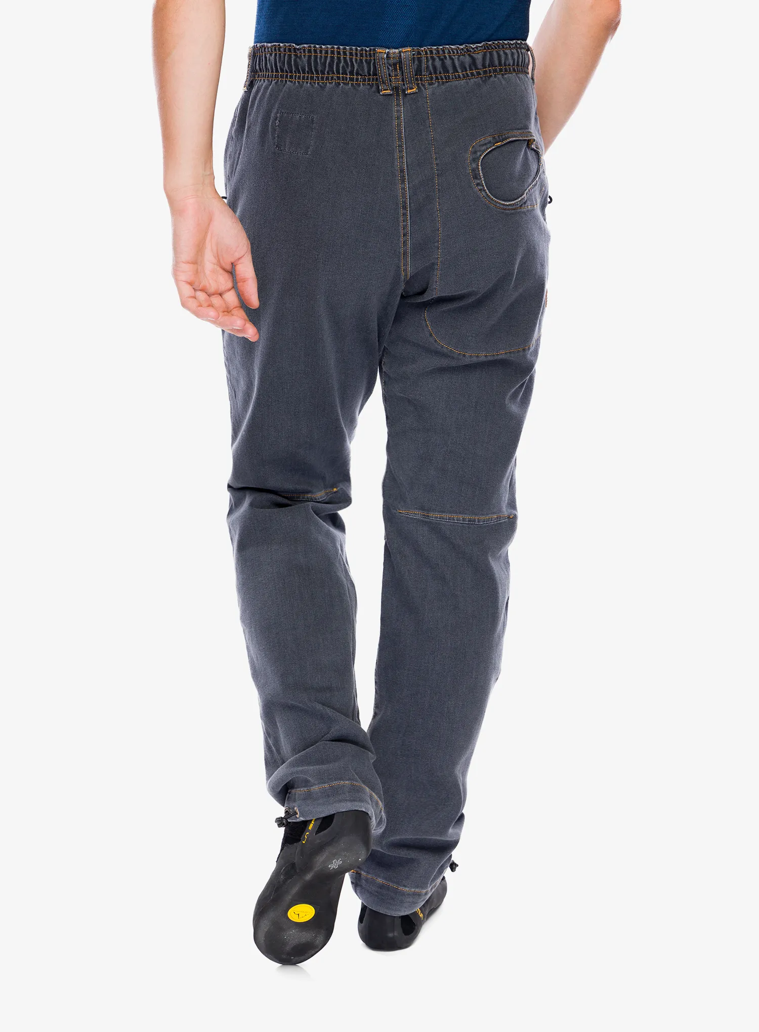 Plezalne hlače E9 Rondo Denim 2.3 - grey