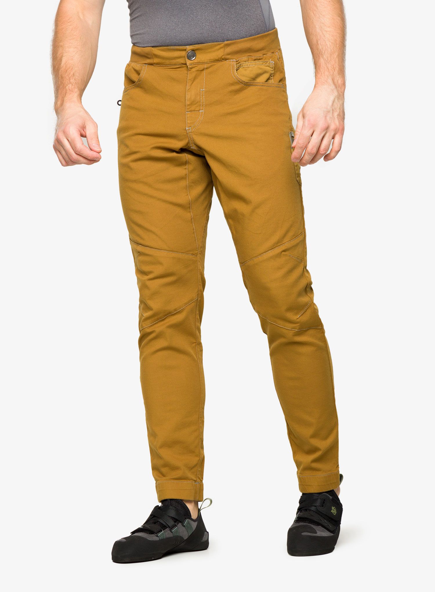 Plezalne hlače E9 Scud Skinny2.3  - caramel