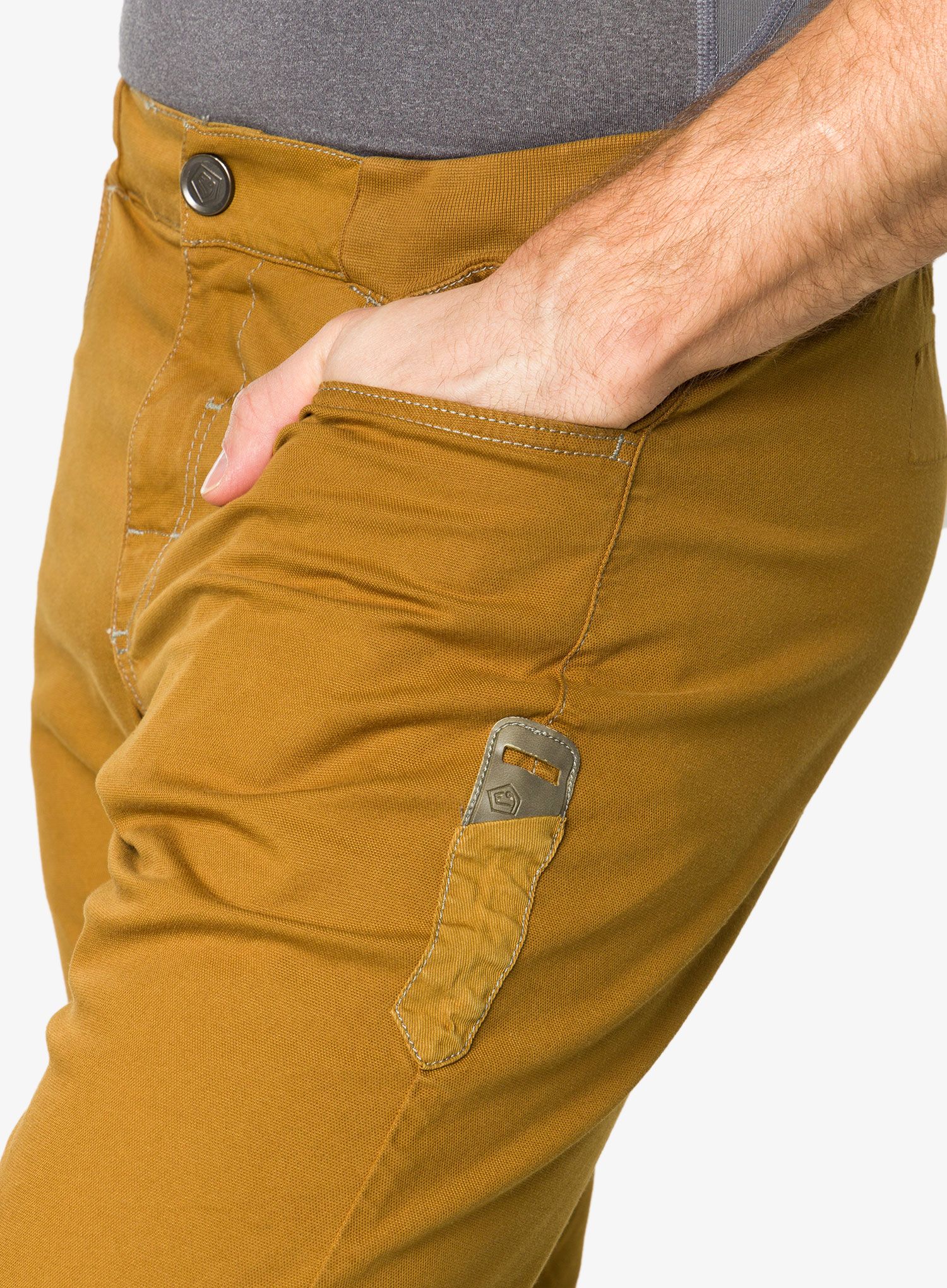 Plezalne hlače E9 Scud Skinny2.3  - caramel