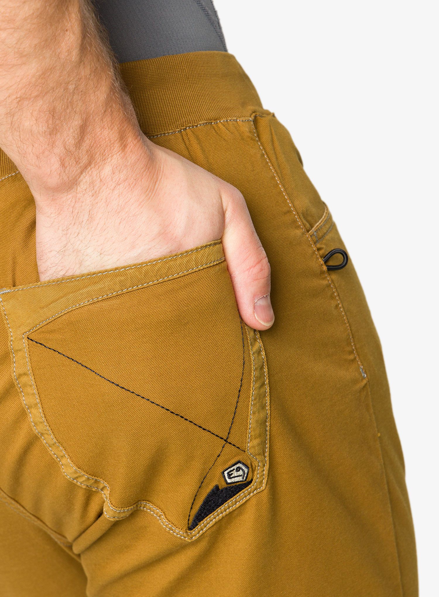 Plezalne hlače E9 Scud Skinny2.3  - caramel