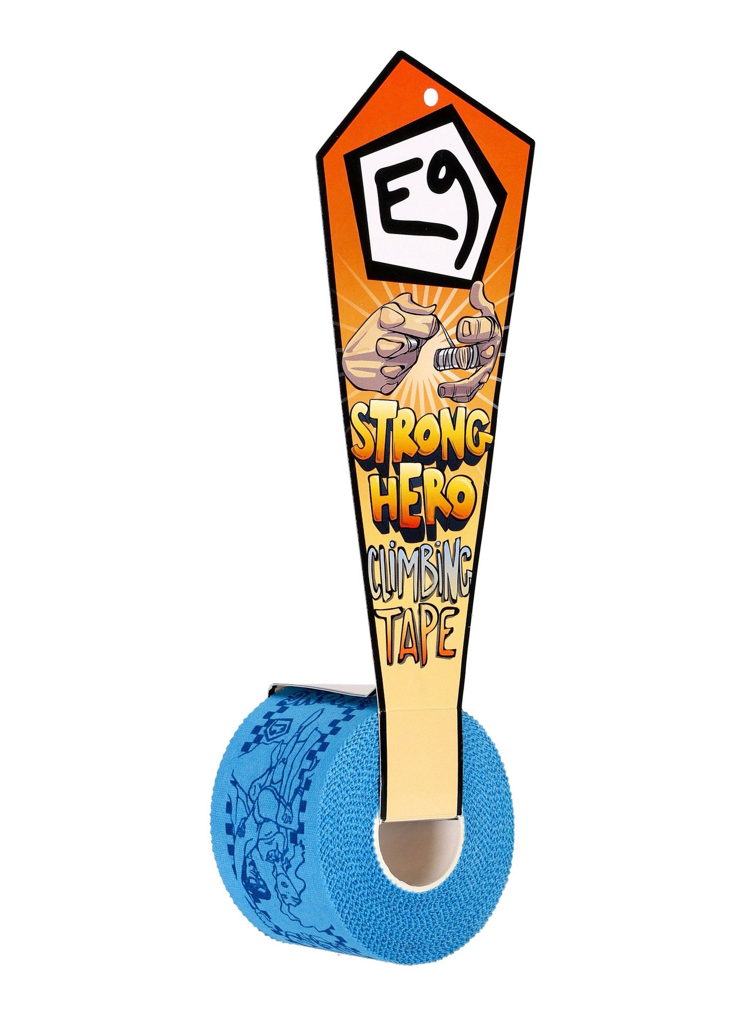 Trak za prste E9 Strong Hero Climbing Tape - blue