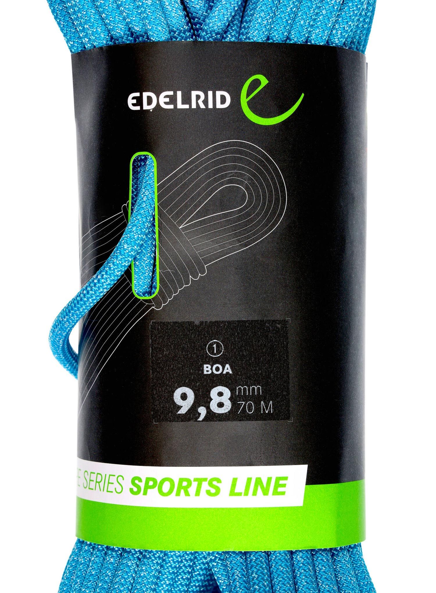 Dinamična vrv Edelrid Boa 9,8 mm 70 m - blue