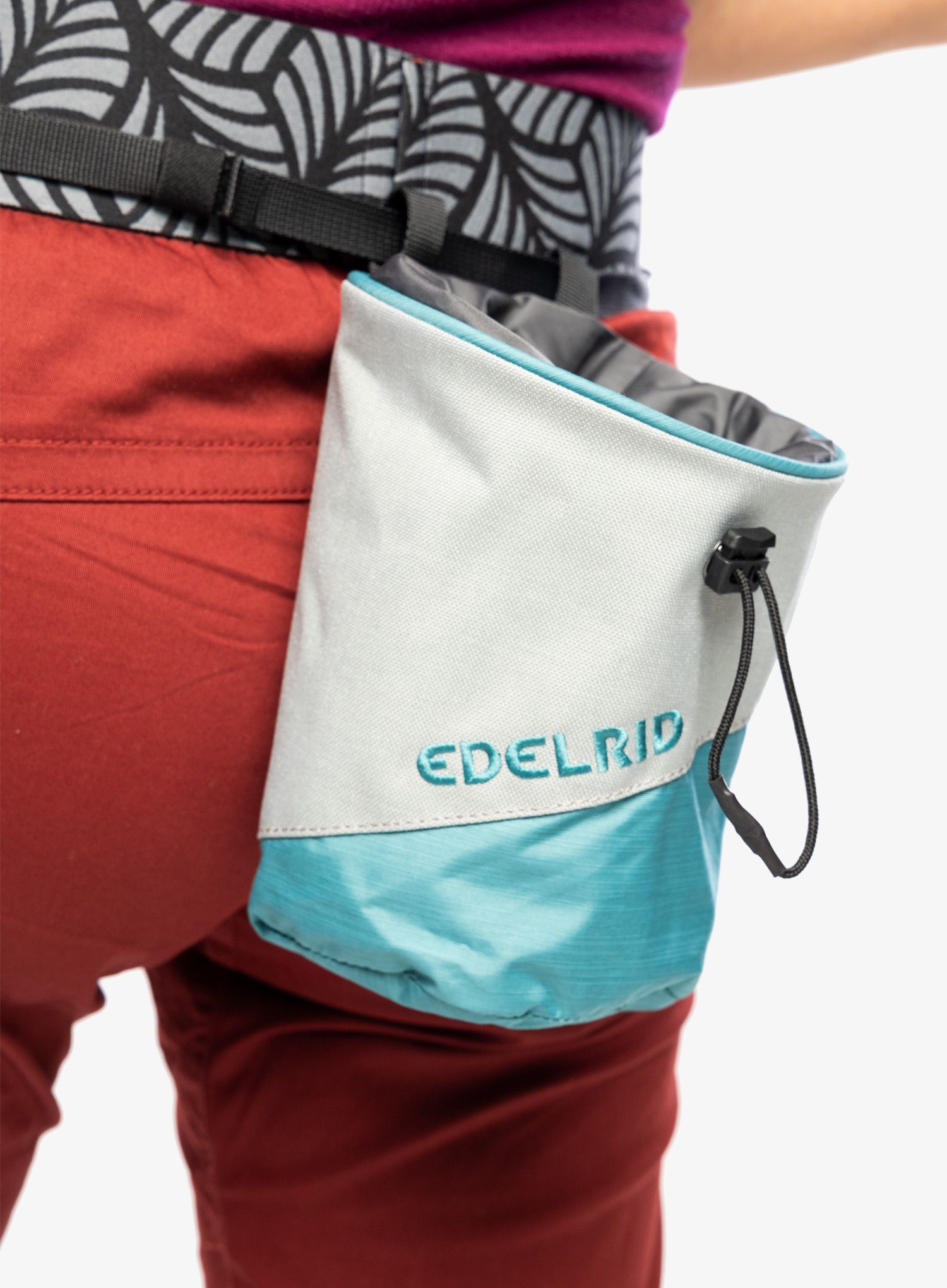 Vrečka za magnezij Edelrid Chalk Bag Monoblock - steel