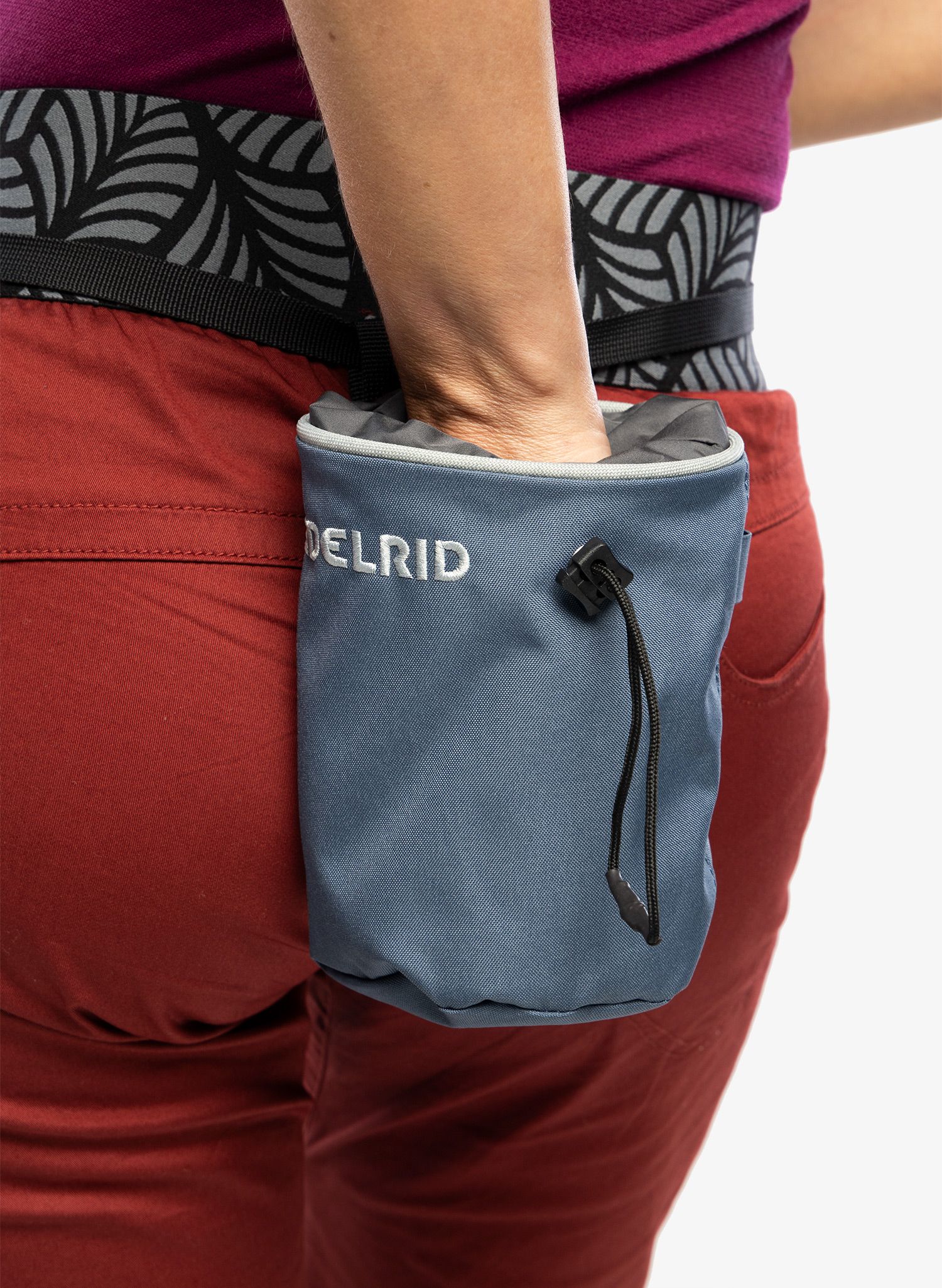 Vrečka za magnezij Edelrid Chalk Bag Rodeo S - inkblue