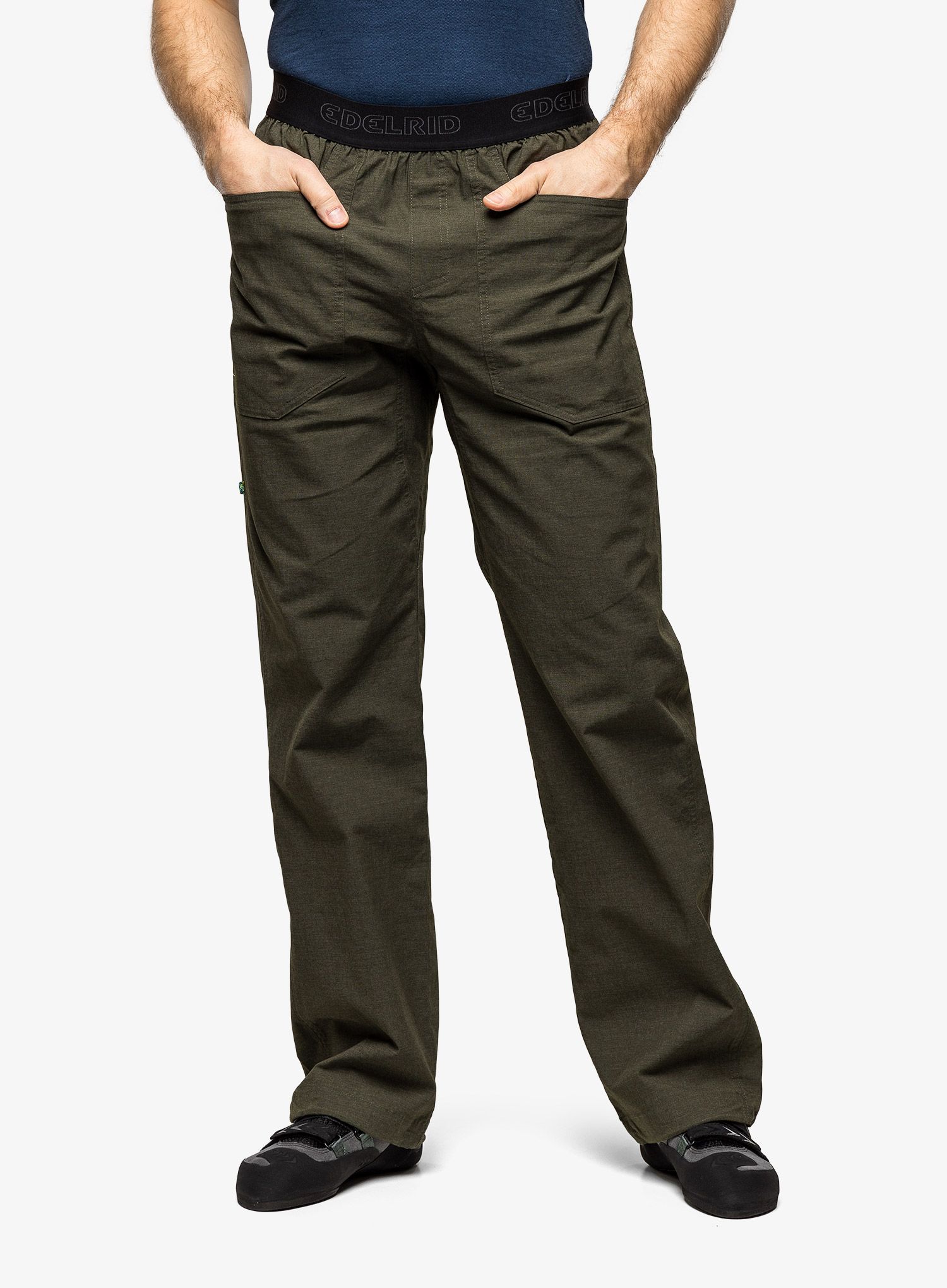 Plezalne hlače Edelrid Legacy Pants IV - oil