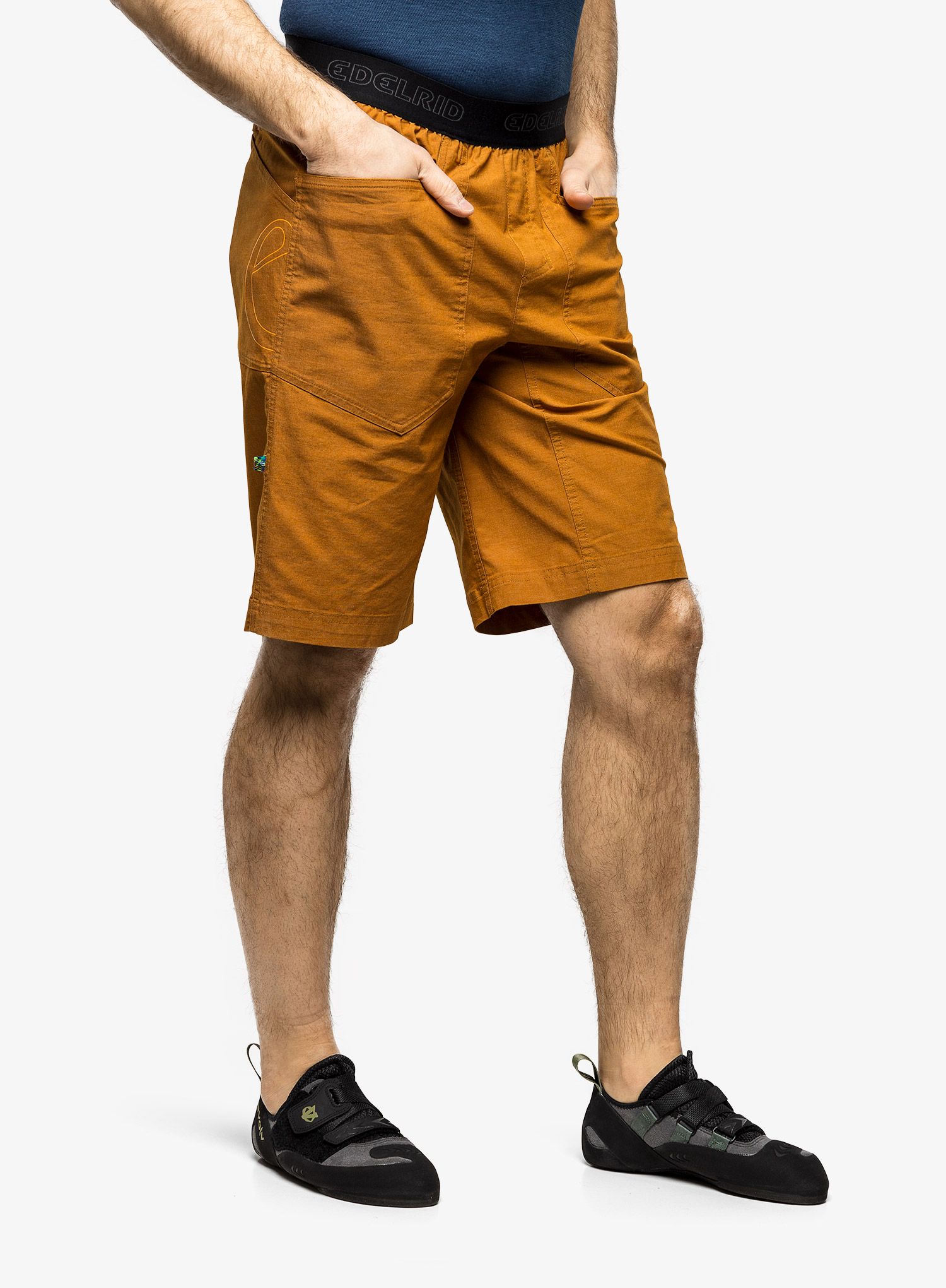 Plezalne kratke hlače Edelrid Me Legacy Shorts IV - aniseed