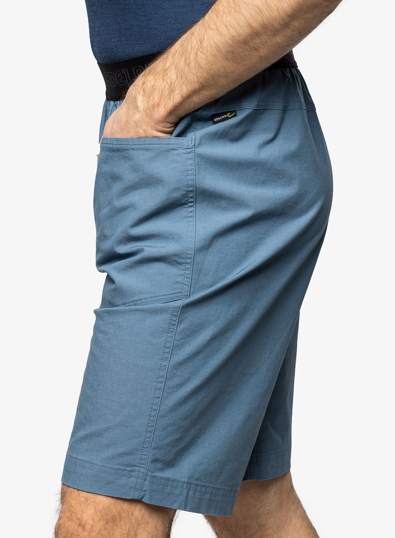 Plezalne kratke hlače Edelrid Me Legacy Shorts IV - bluegrey
