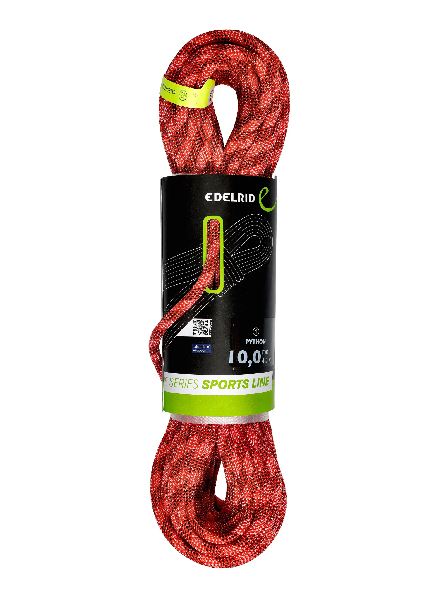 Plezalna vrv Edelrid Python 10 mm 40 m - red