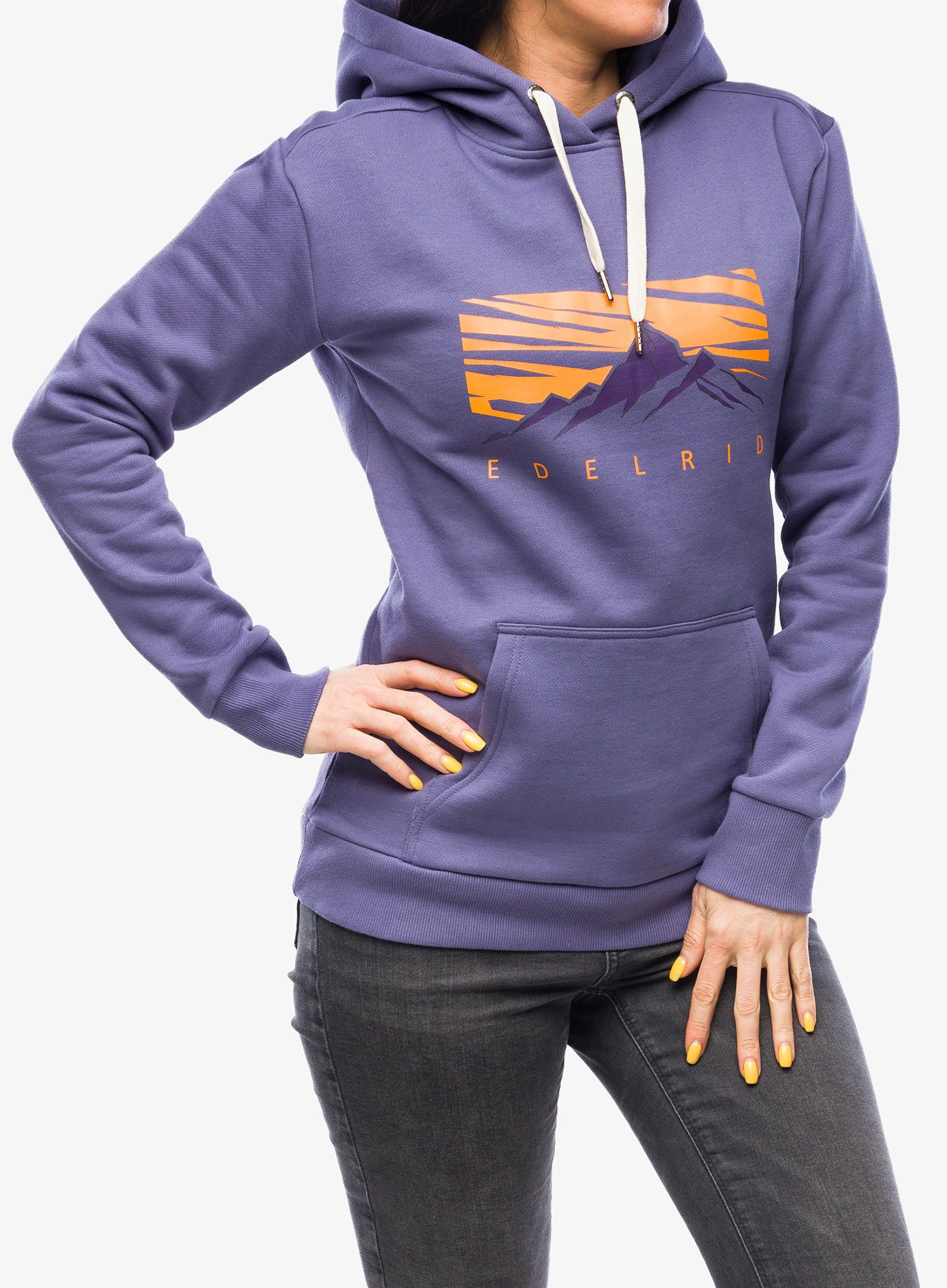 Ženska jopa s kapuco Edelrid Spotter Hoody IV - lilac