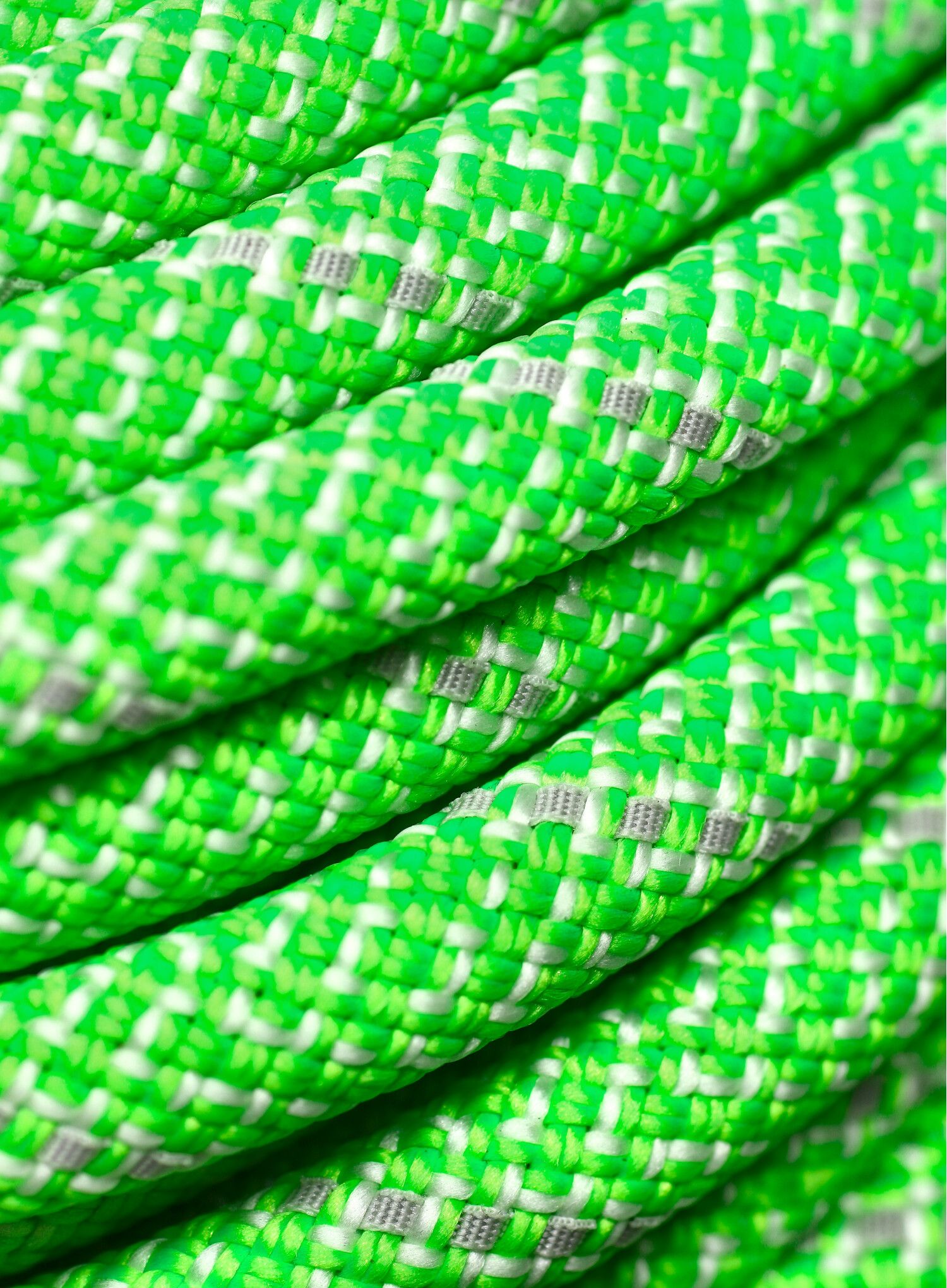 Dinamična vrv Edelrid Tommy Caldwell Eco Dry DT 9,6 mm 60 m - neon green