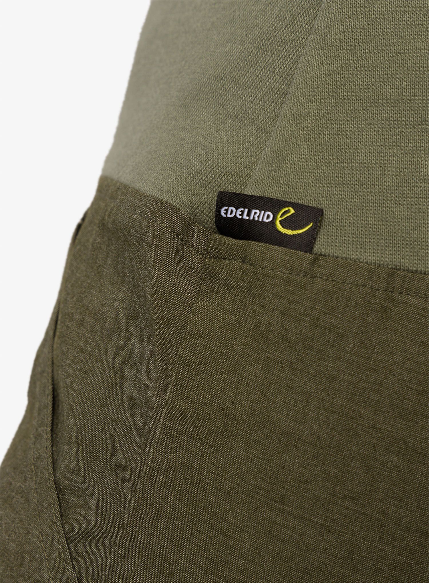 Ženske plezalne hlače Edelrid Wo Sansara Pants III - oil