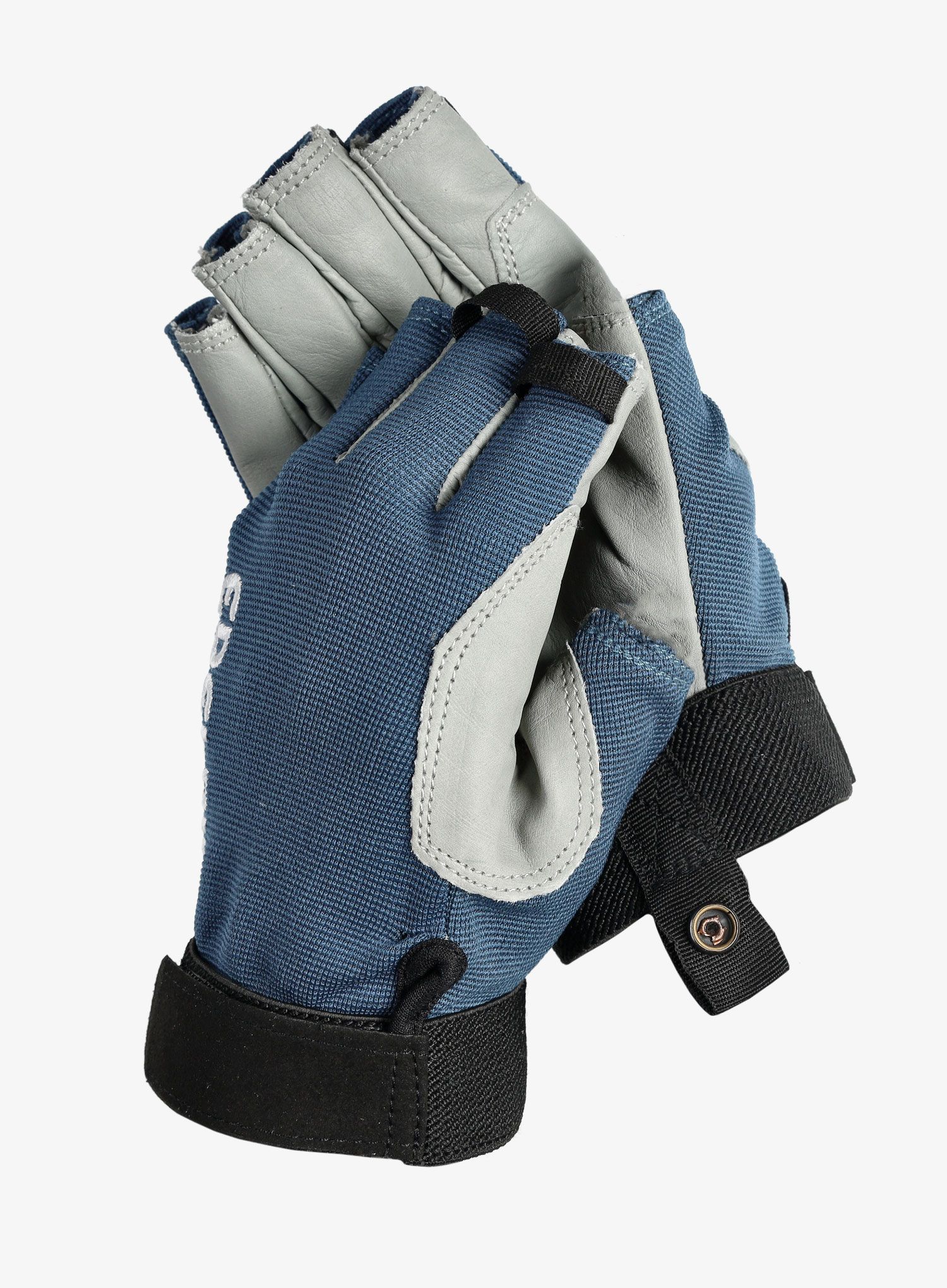 Rokavice brez prstov Edelrid Work Glove Open II - shark blue