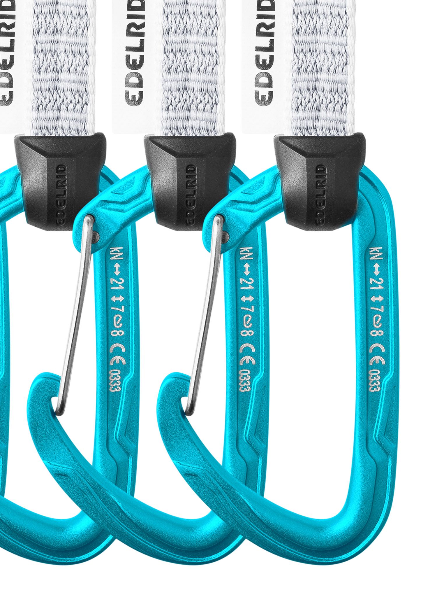 Sistem vponk Edelrid Pure Wire Set Sixpack - slate icemint