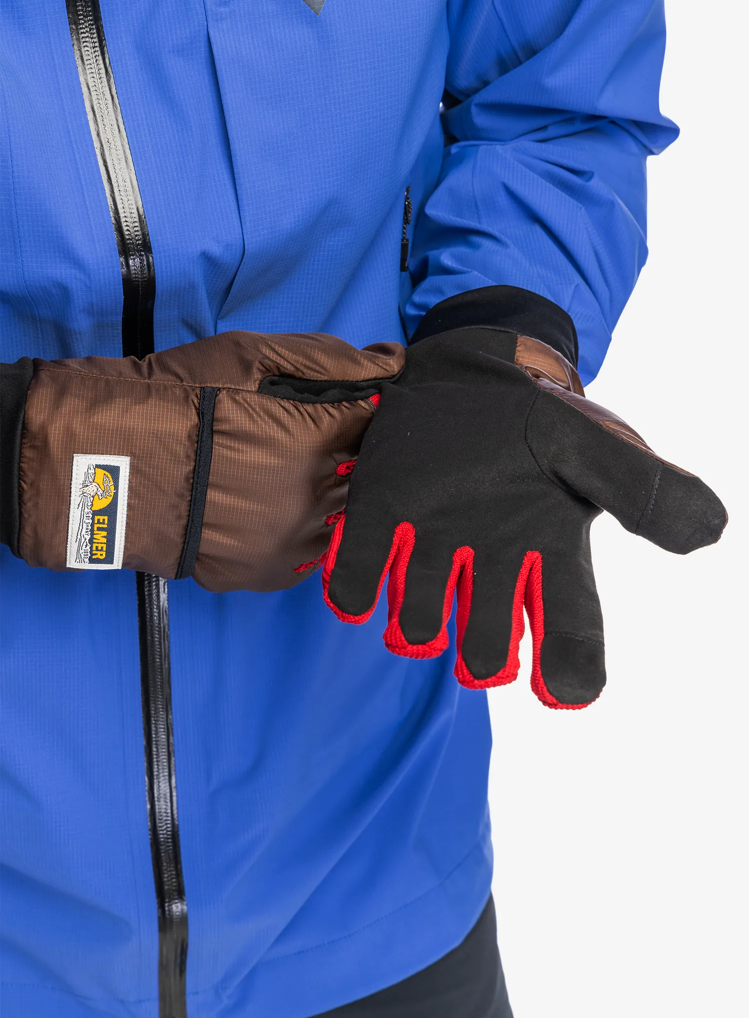 Vetrotesne rokavice Elmer EM304 City - c.brown
