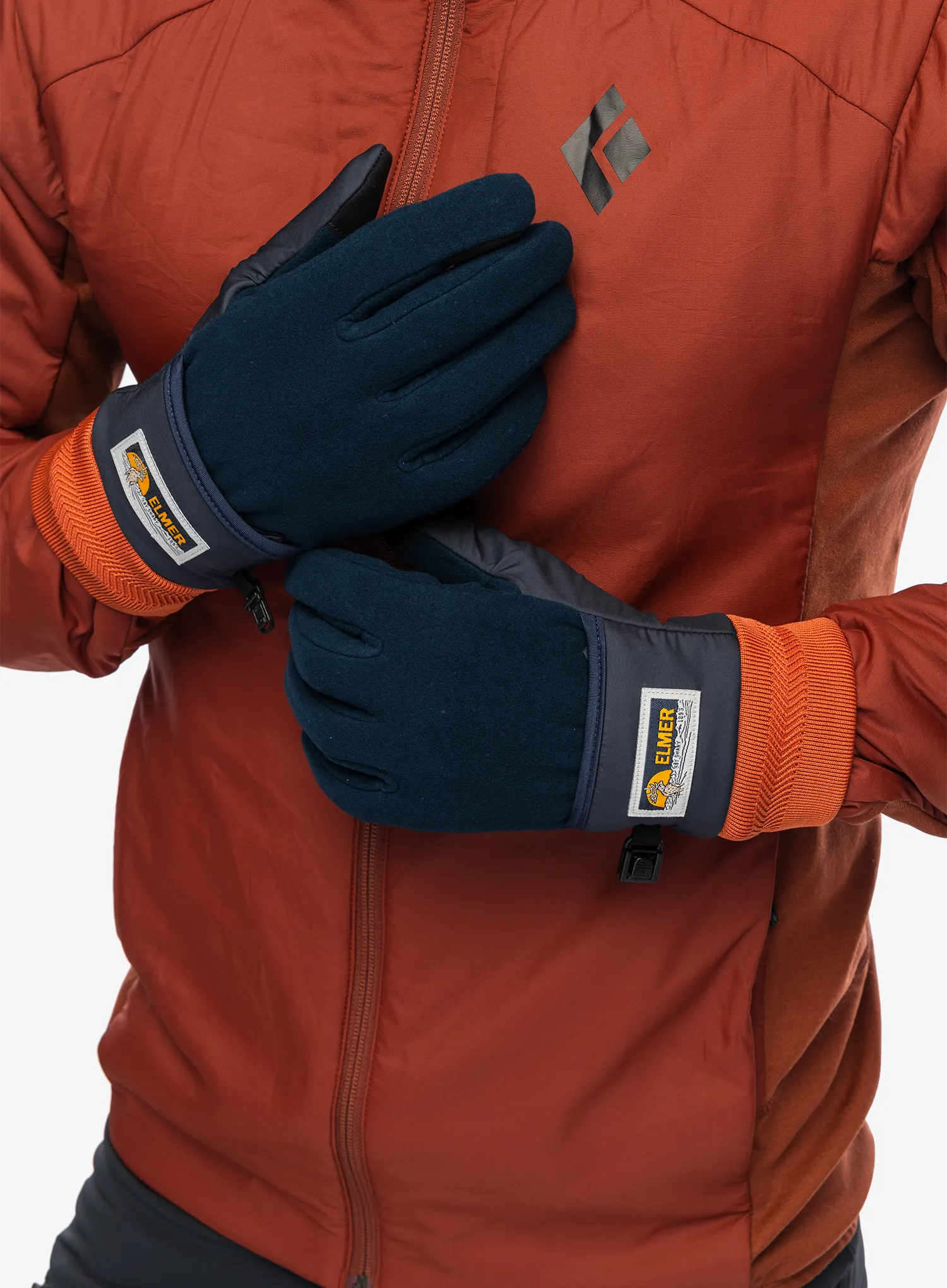 Rokavice iz flisa Elmer EM305 City Pro - navy