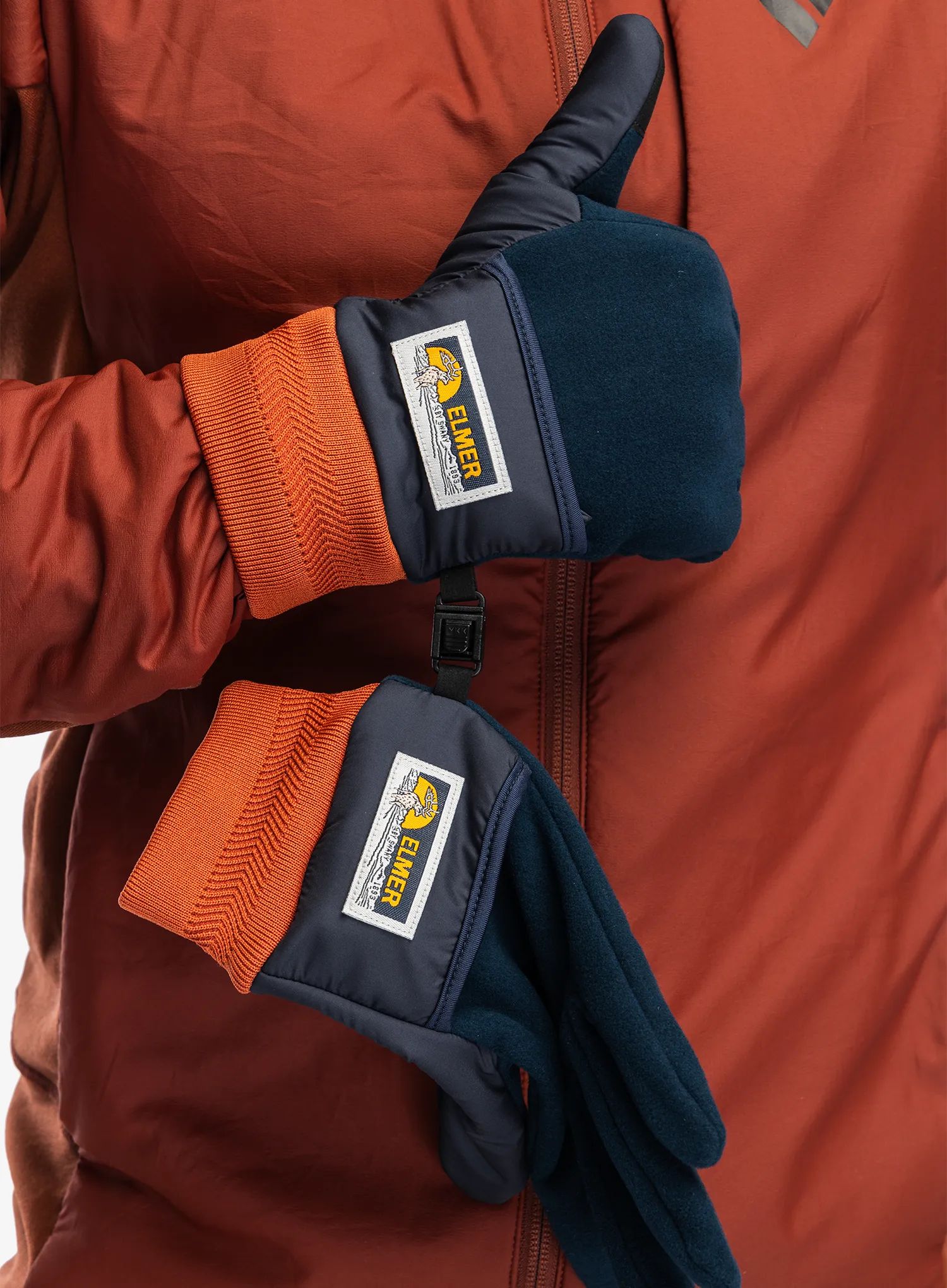 Rokavice iz flisa Elmer EM305 City Pro - navy