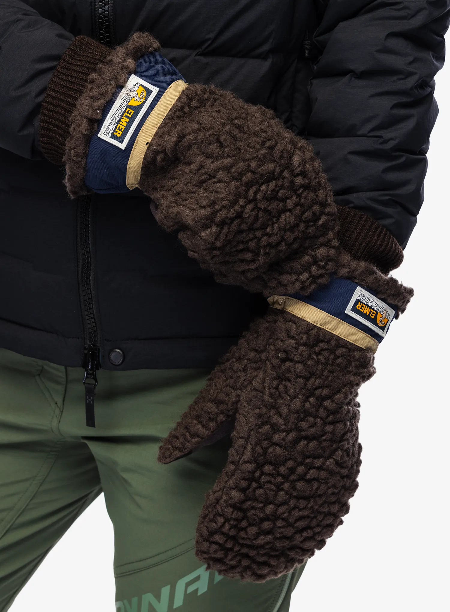 Palčniki Elmer EM354 Teddy Mitten - brown