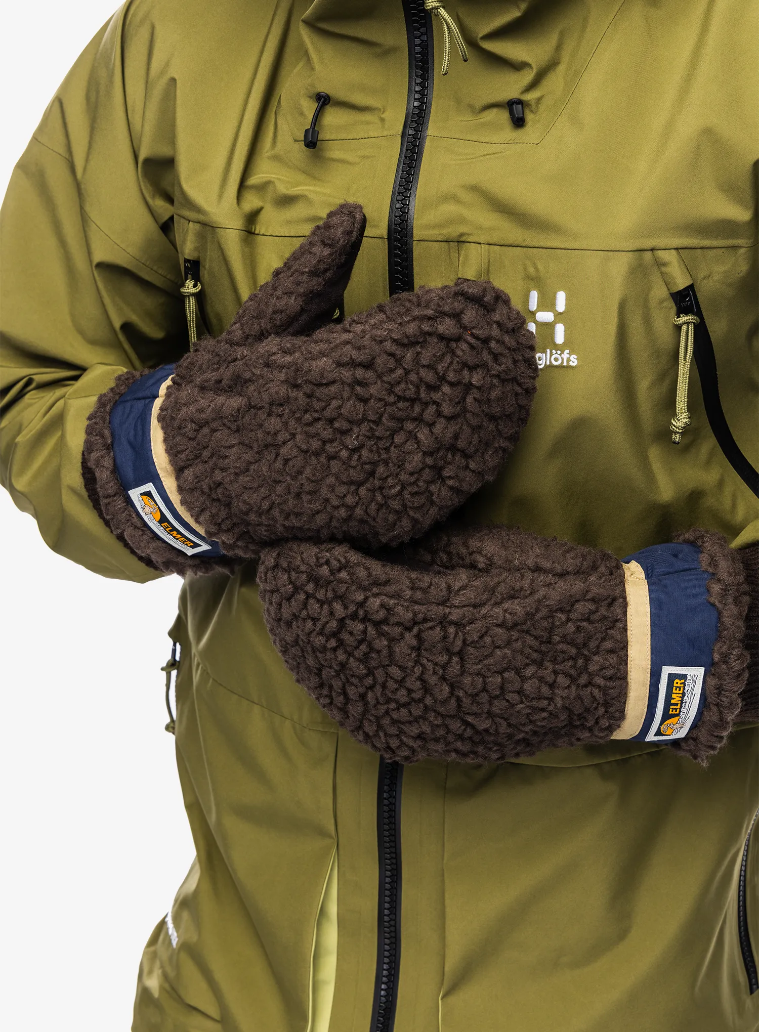 Palčniki Elmer EM354 Teddy Mitten - brown